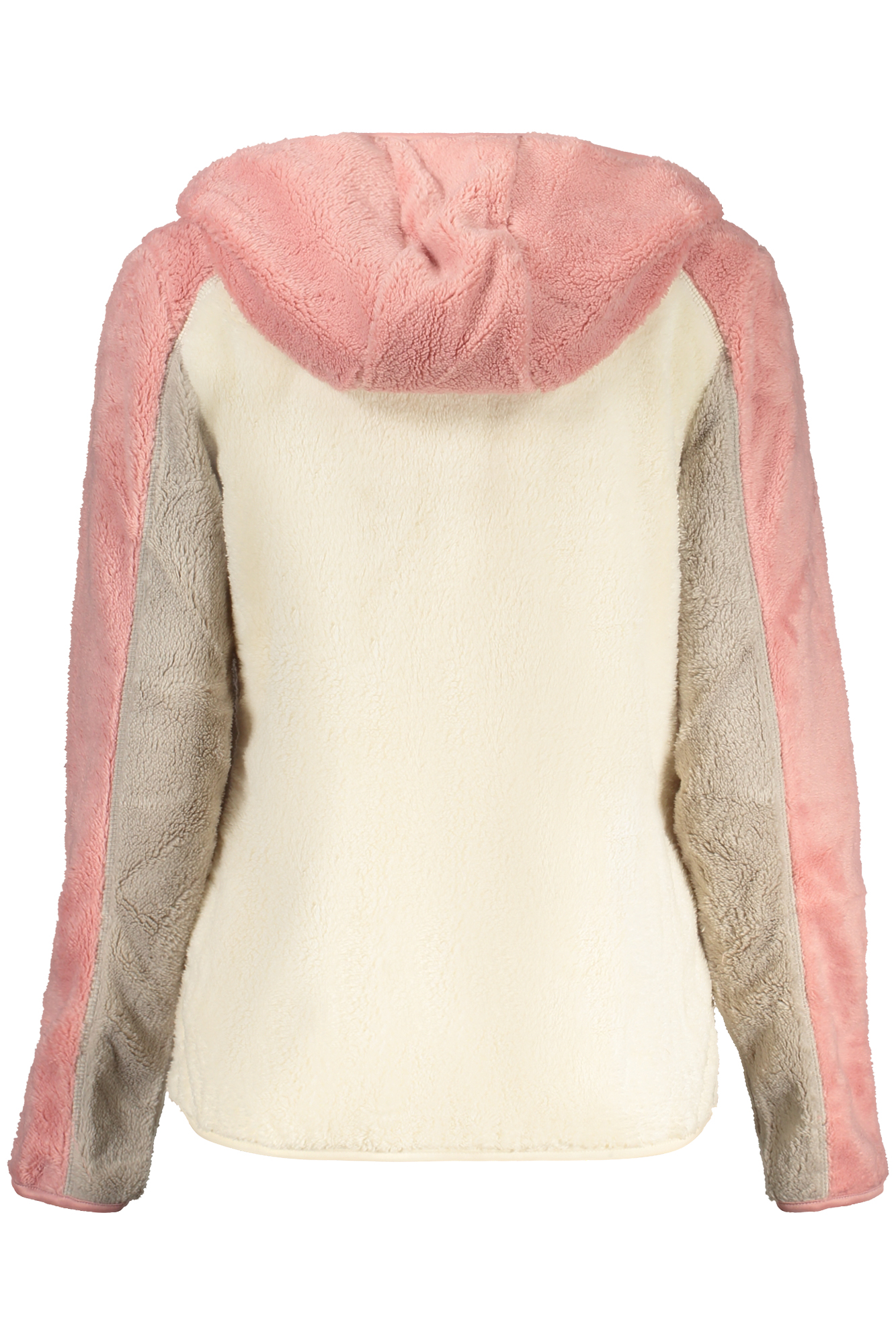 NORWAY 1963 FELPA CON ZIP DONNA - Bianco - immagine 2