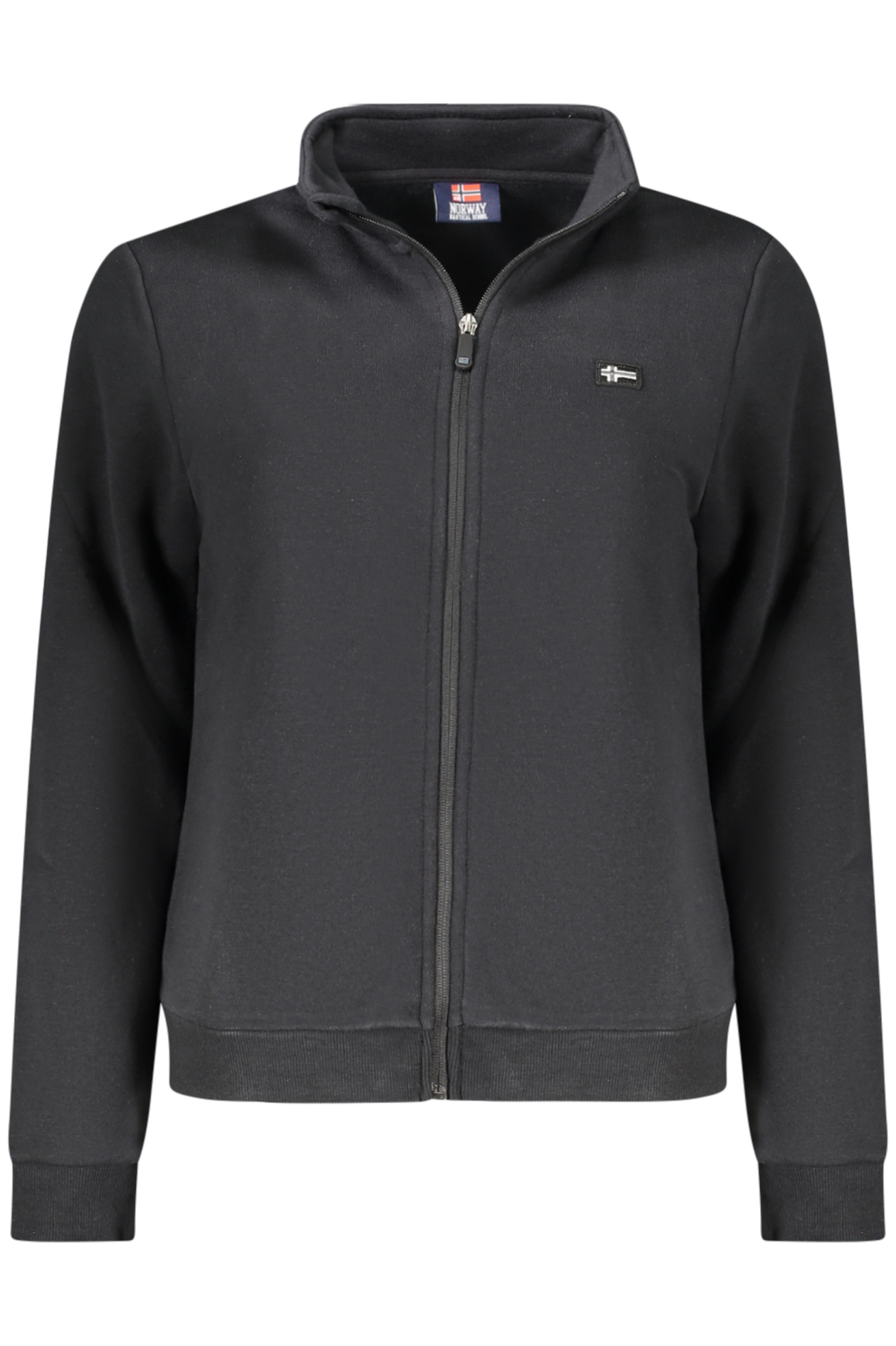 NORWAY 1963 FELPA CON ZIP DONNA - Nero