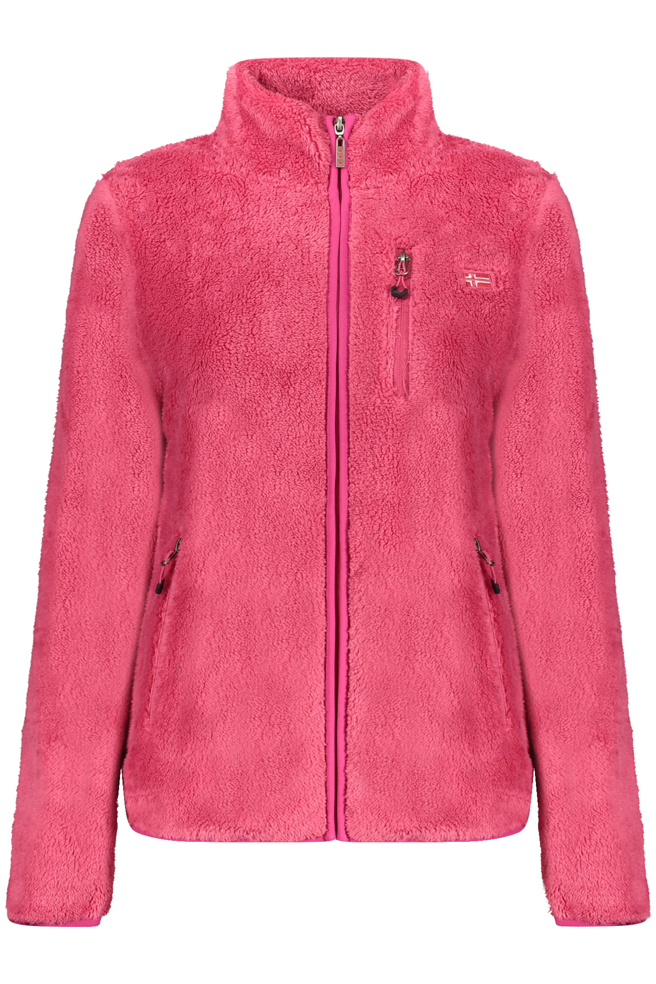 NORWAY 1963 FELPA CON ZIP DONNA - Rosa