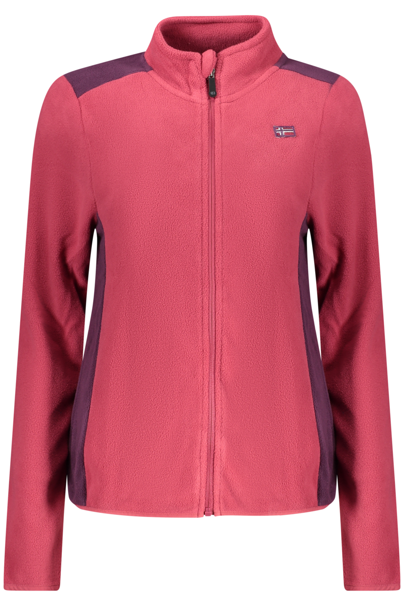 NORWAY 1963 FELPA CON ZIP DONNA - Rosa