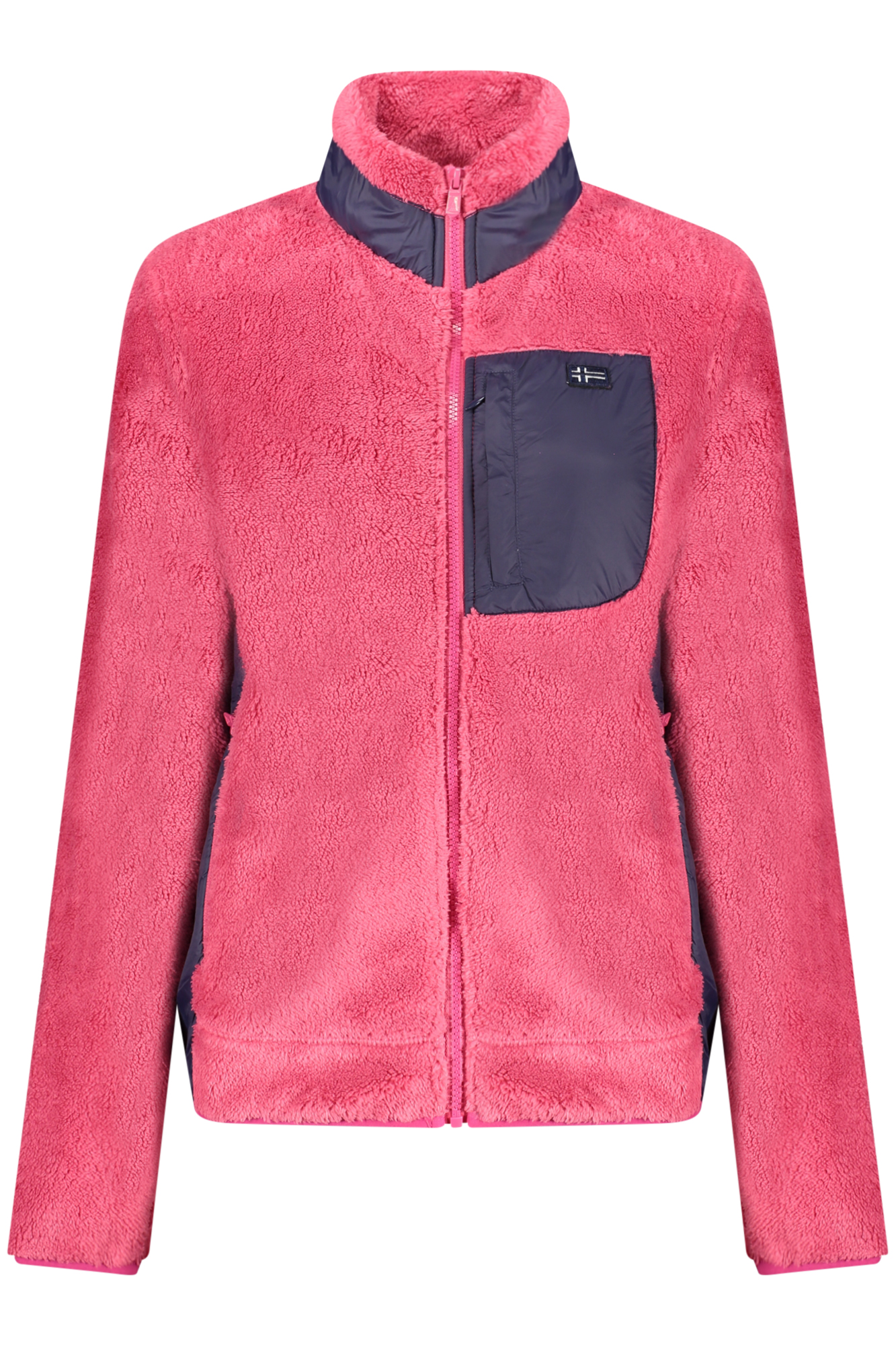 NORWAY 1963 FELPA CON ZIP DONNA - Rosa