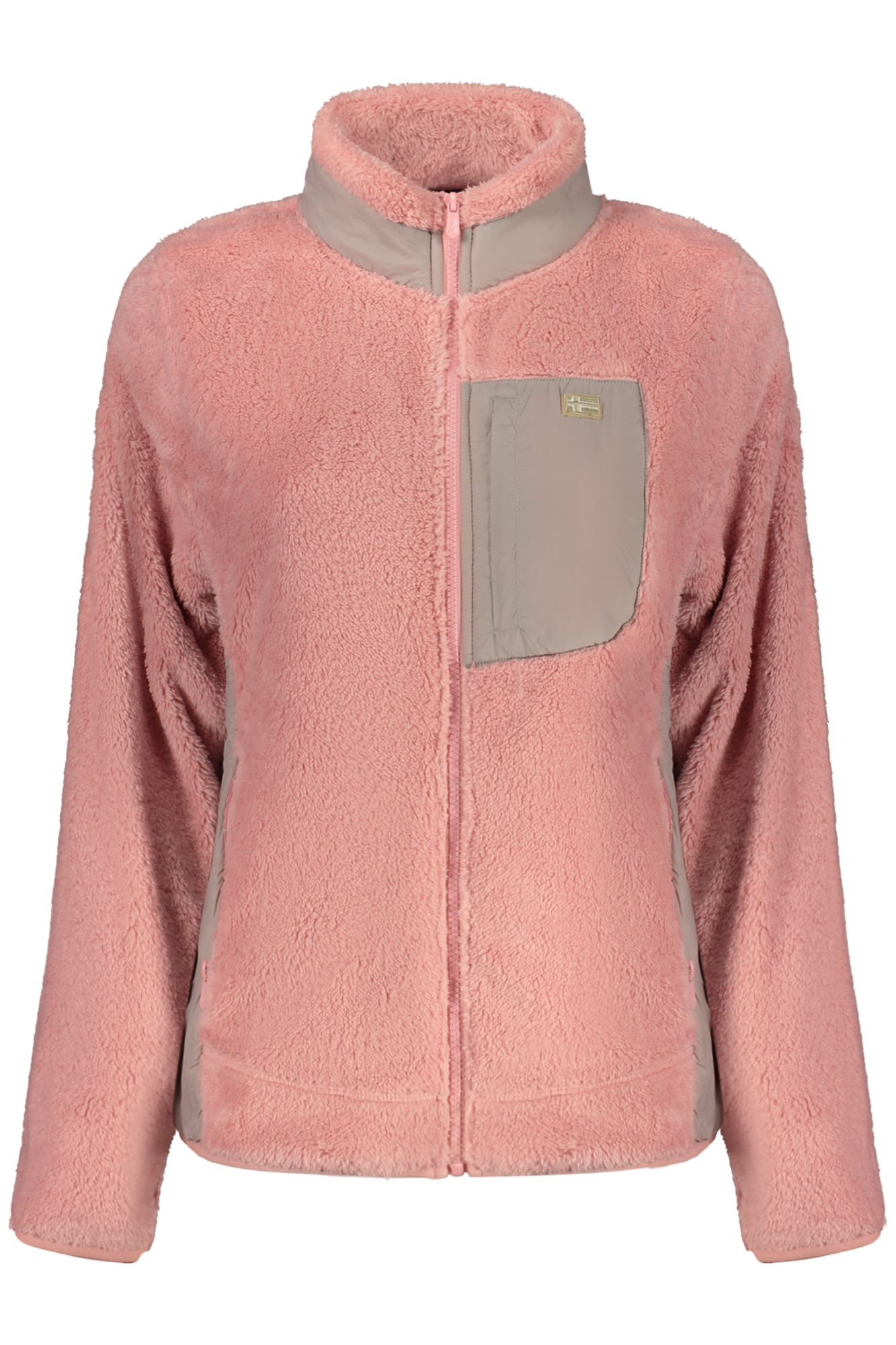 NORWAY 1963 FELPA CON ZIP DONNA - Rosa