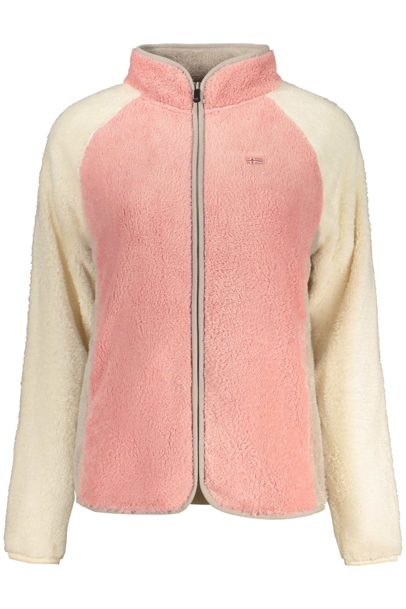 NORWAY 1963 FELPA CON ZIP DONNA - Rosa