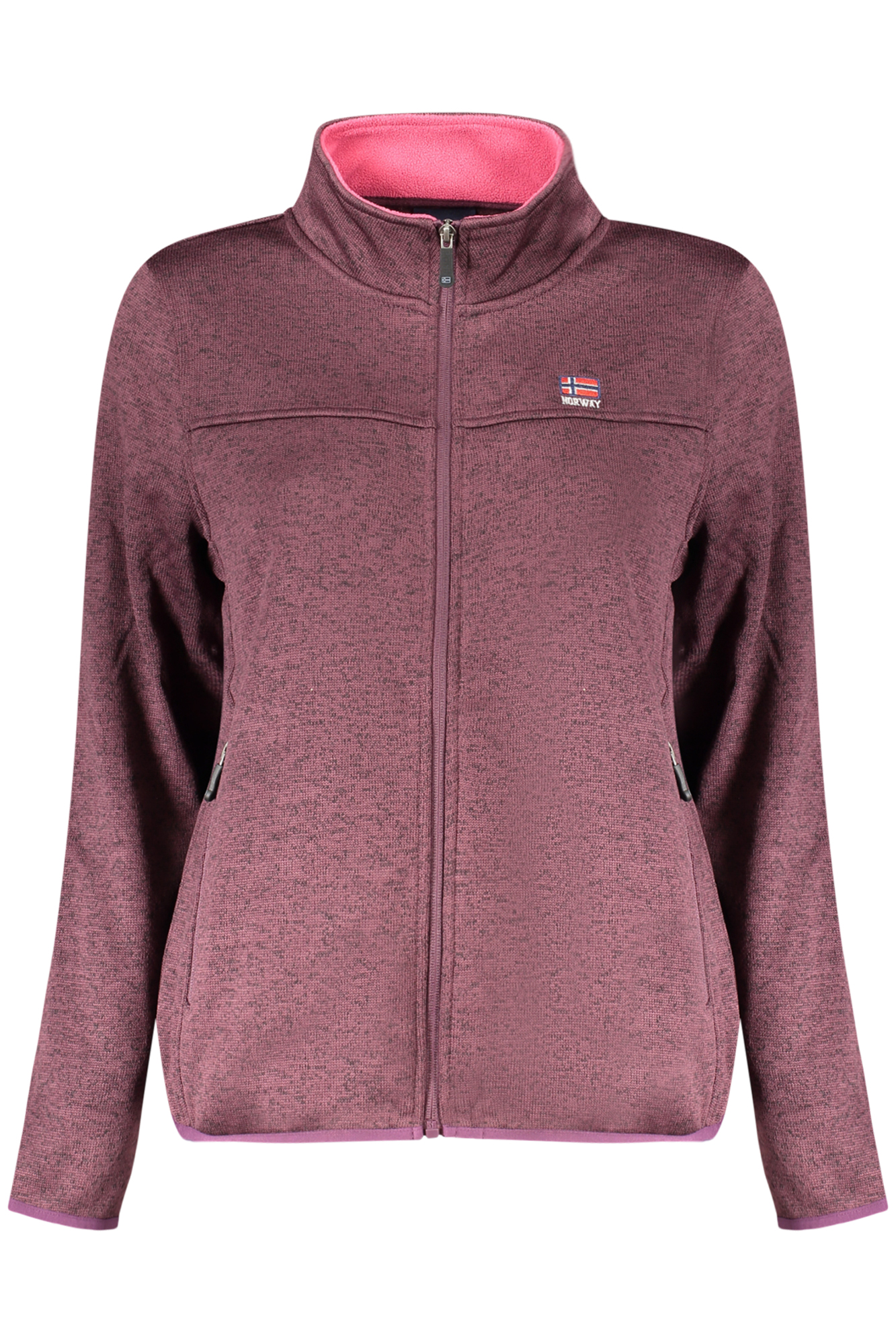 NORWAY 1963 FELPA CON ZIP DONNA - Viola