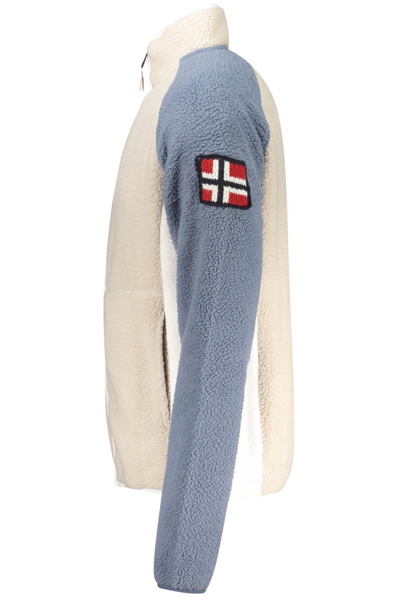 NORWAY 1963 FELPA CON ZIP UOMO - Beige - immagine 3