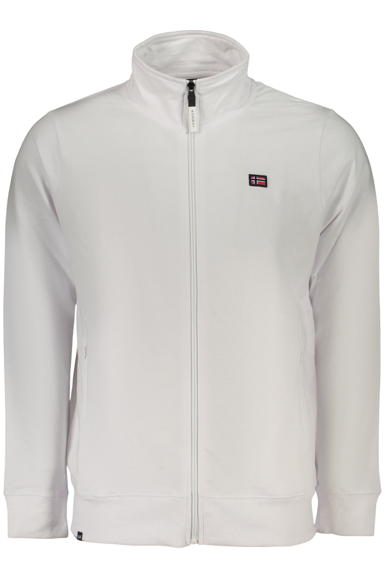 NORWAY 1963 FELPA CON ZIP UOMO - Bianco