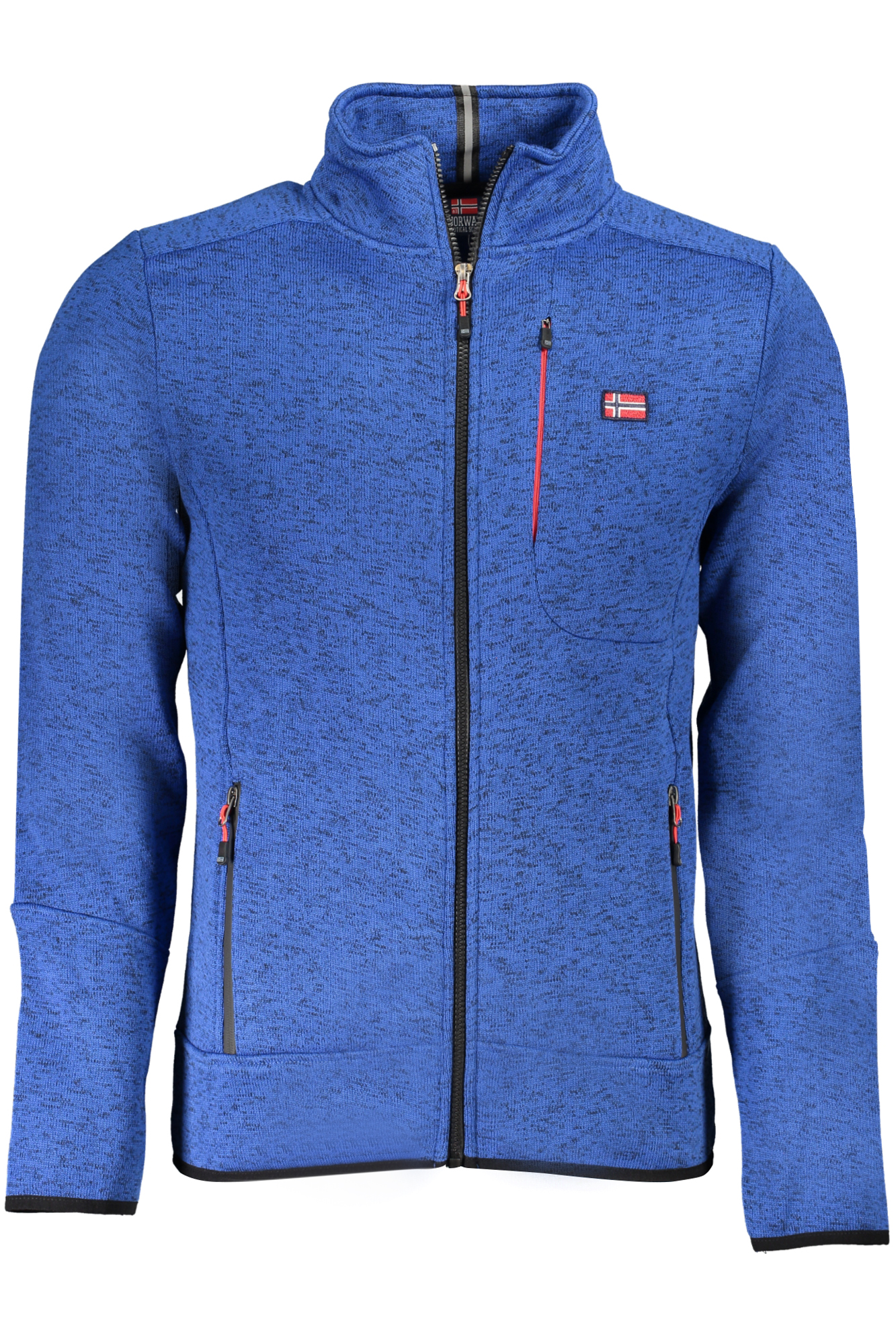 NORWAY 1963 FELPA CON ZIP UOMO - Blu