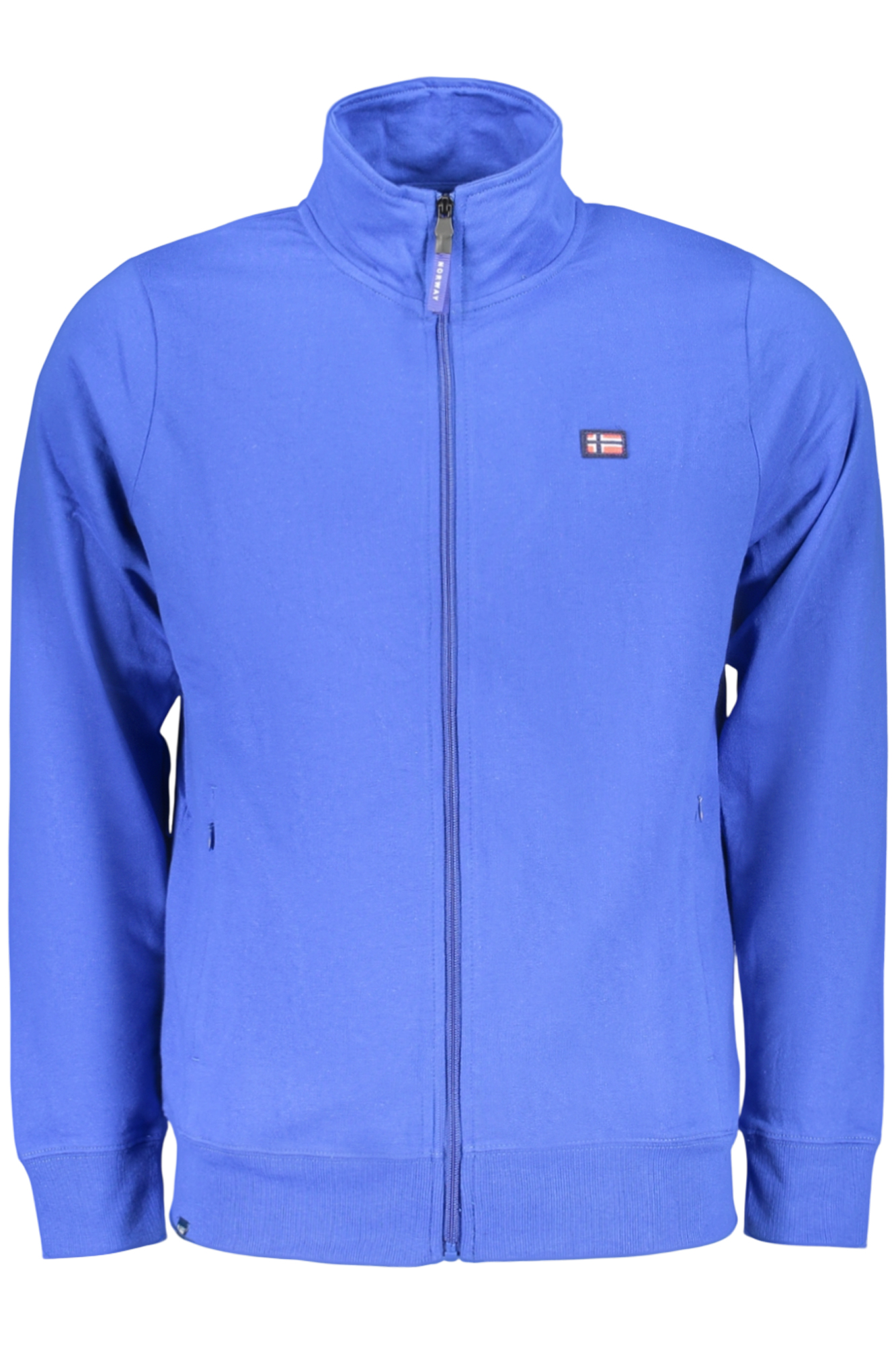 NORWAY 1963 FELPA CON ZIP UOMO - Blu