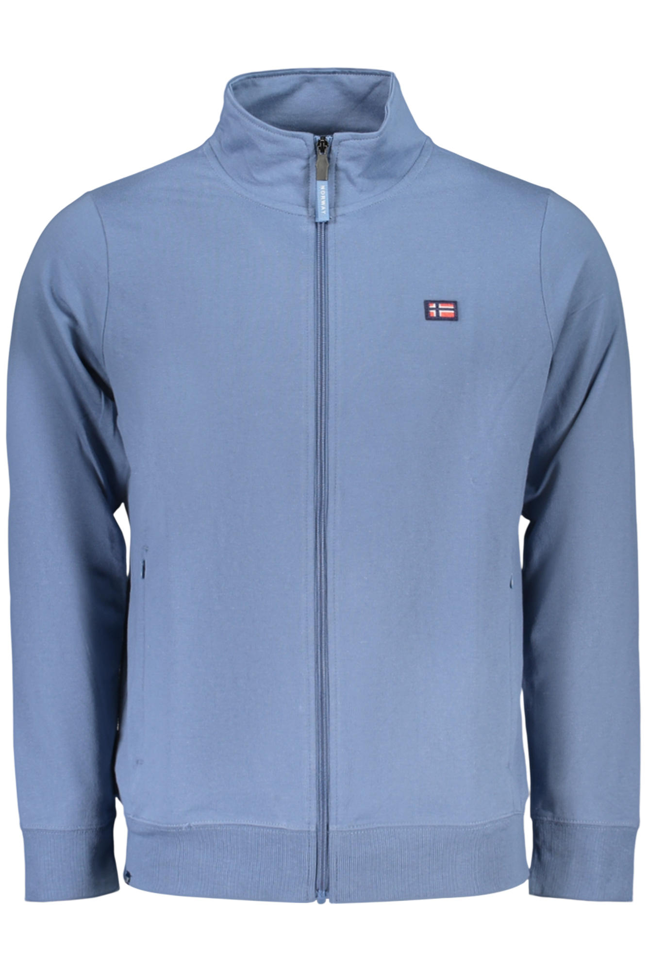 NORWAY 1963 FELPA CON ZIP UOMO - Blu