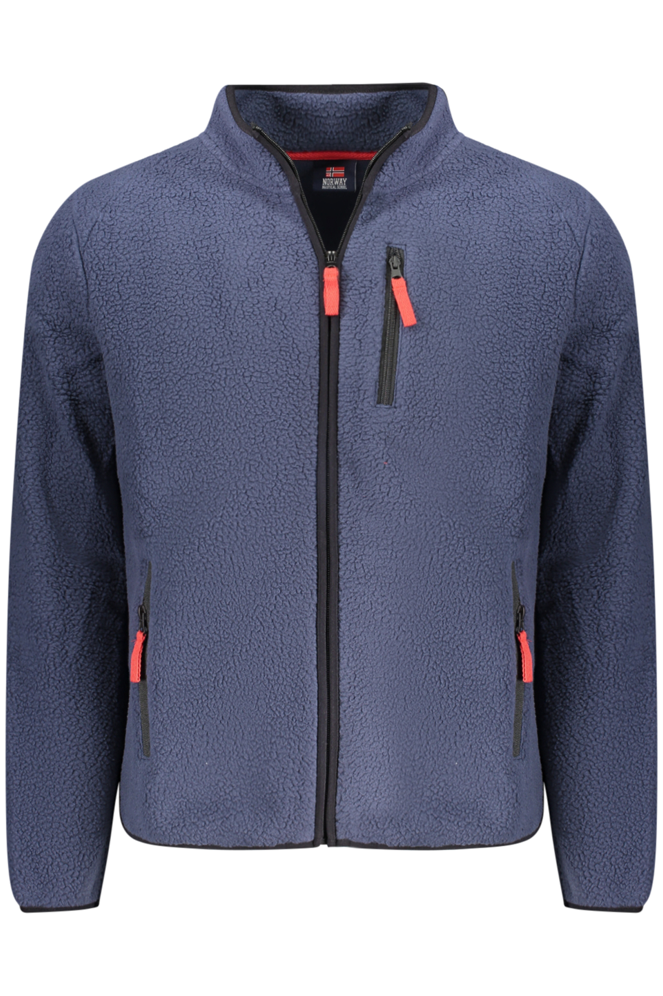 NORWAY 1963 FELPA CON ZIP UOMO - Blu