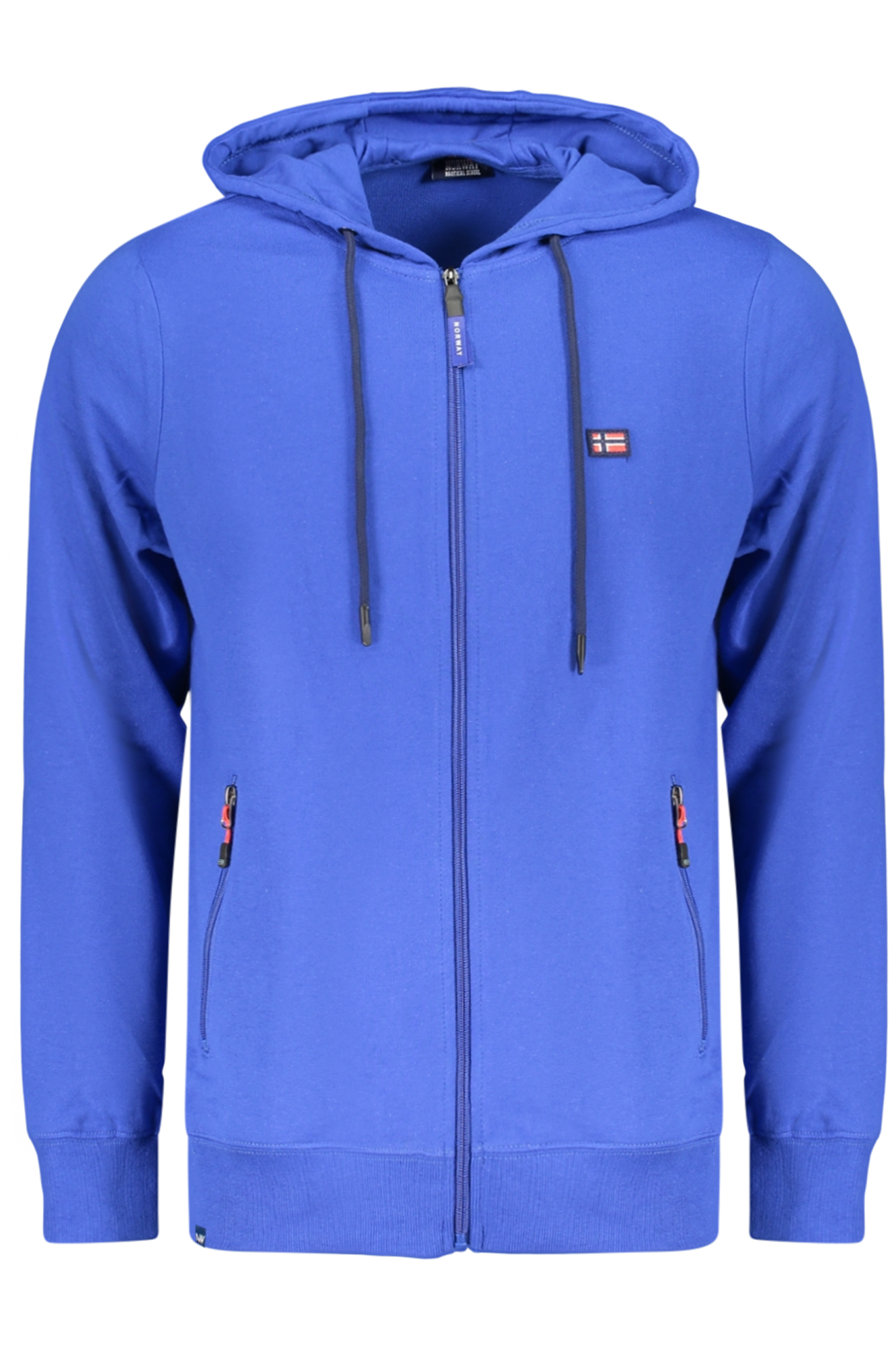 NORWAY 1963 FELPA CON ZIP UOMO - Blu