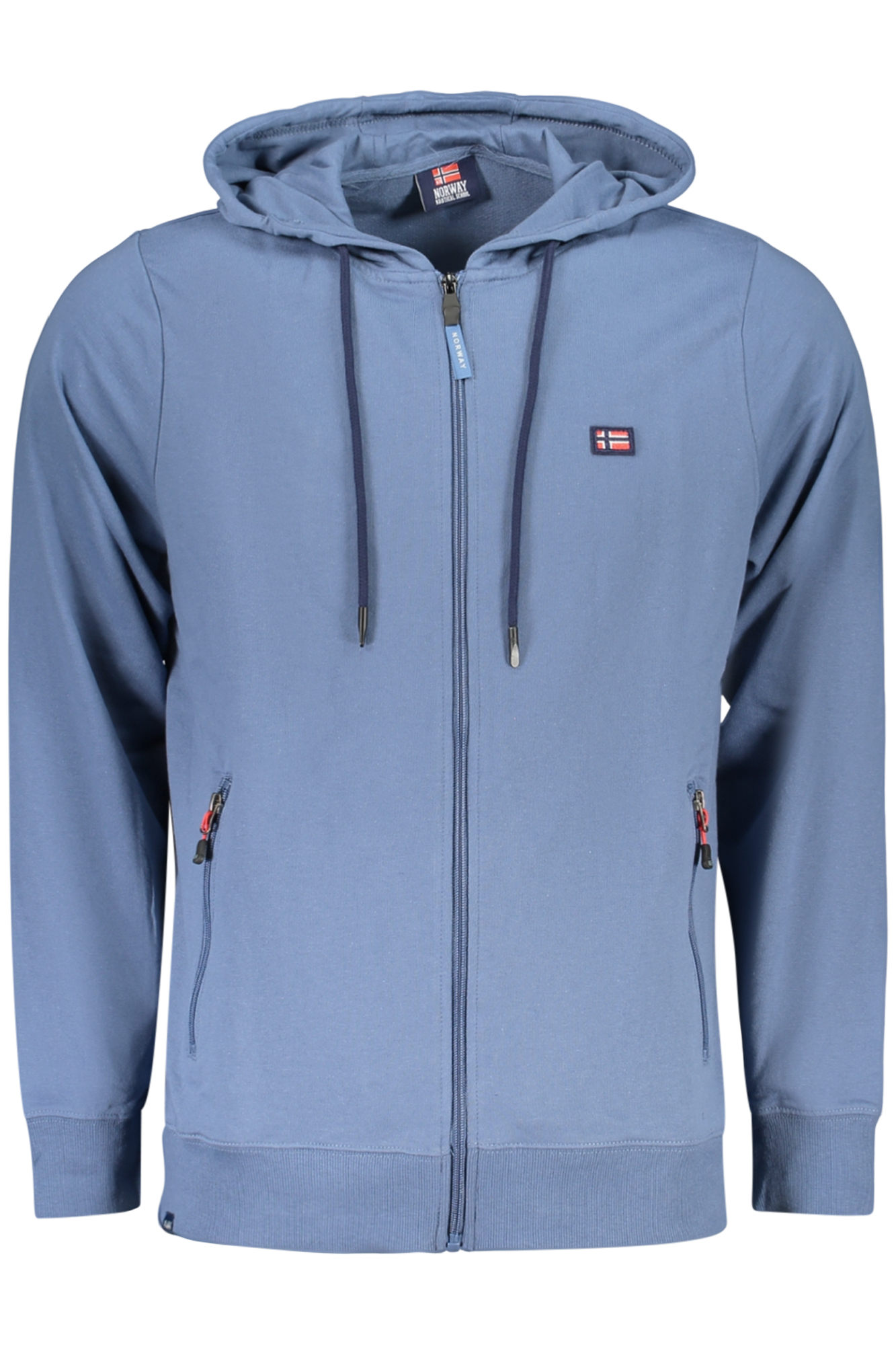 NORWAY 1963 FELPA CON ZIP UOMO - Blu
