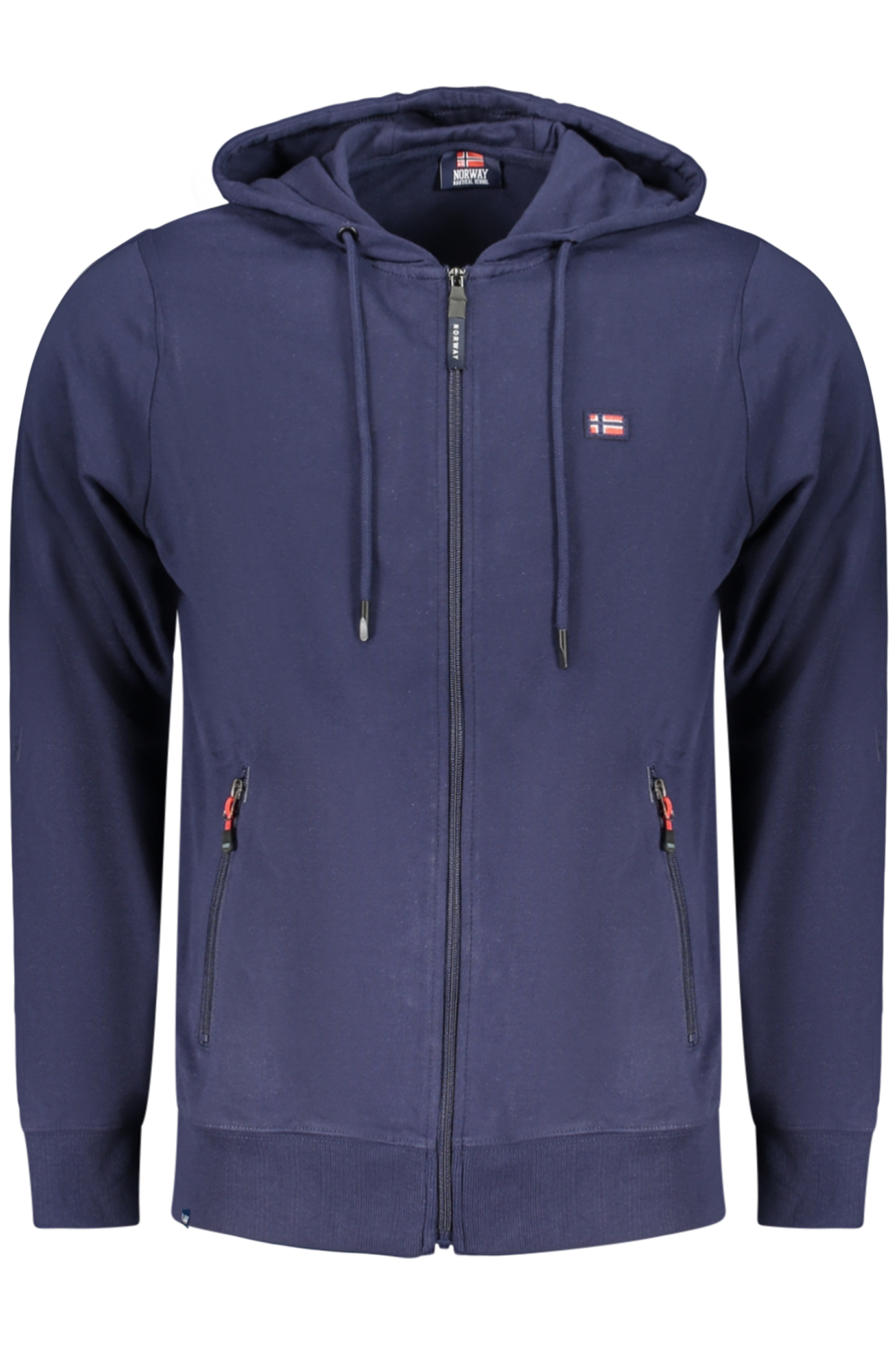 NORWAY 1963 FELPA CON ZIP UOMO - Blu