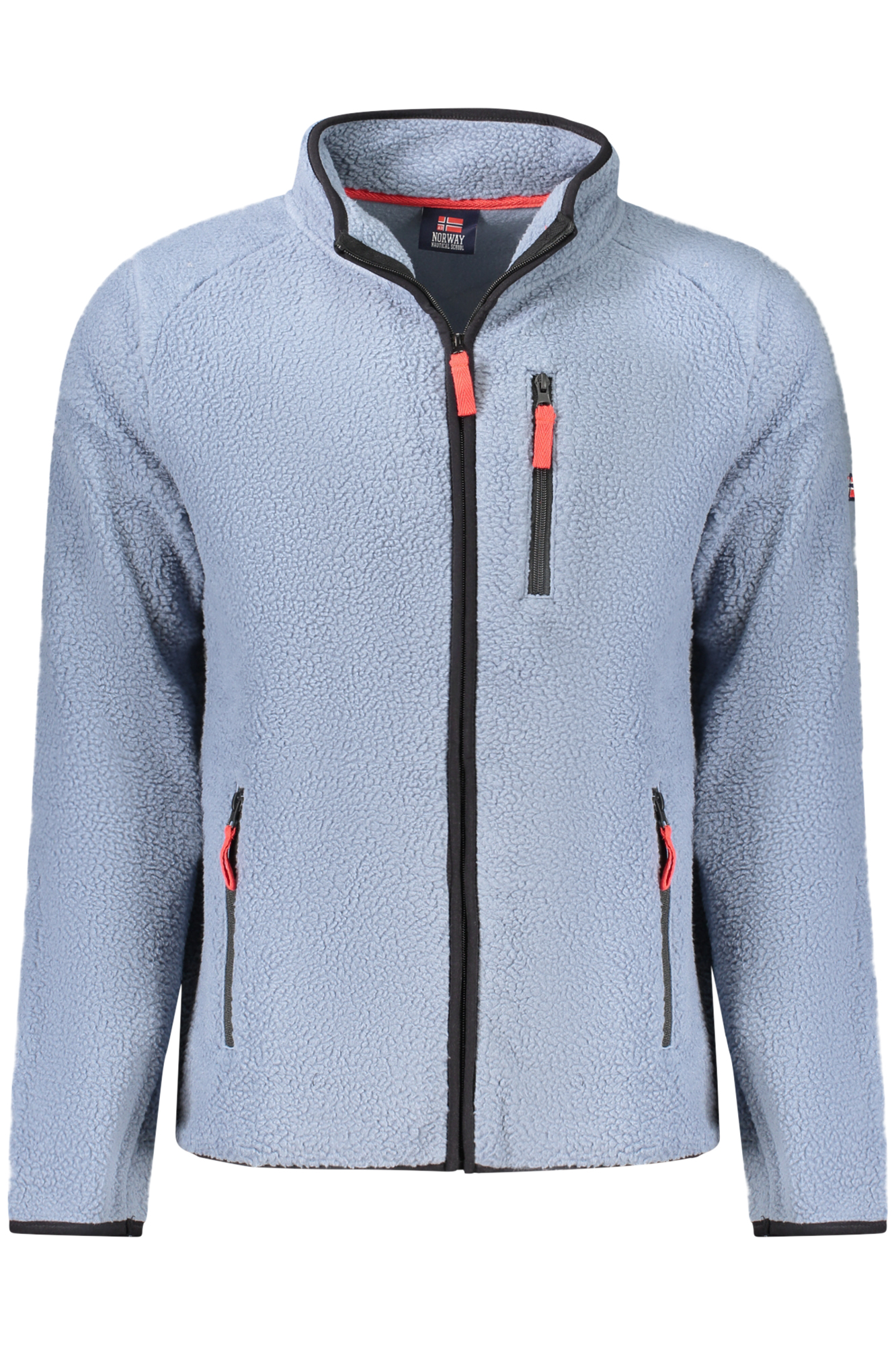 NORWAY 1963 FELPA CON ZIP UOMO - Blu