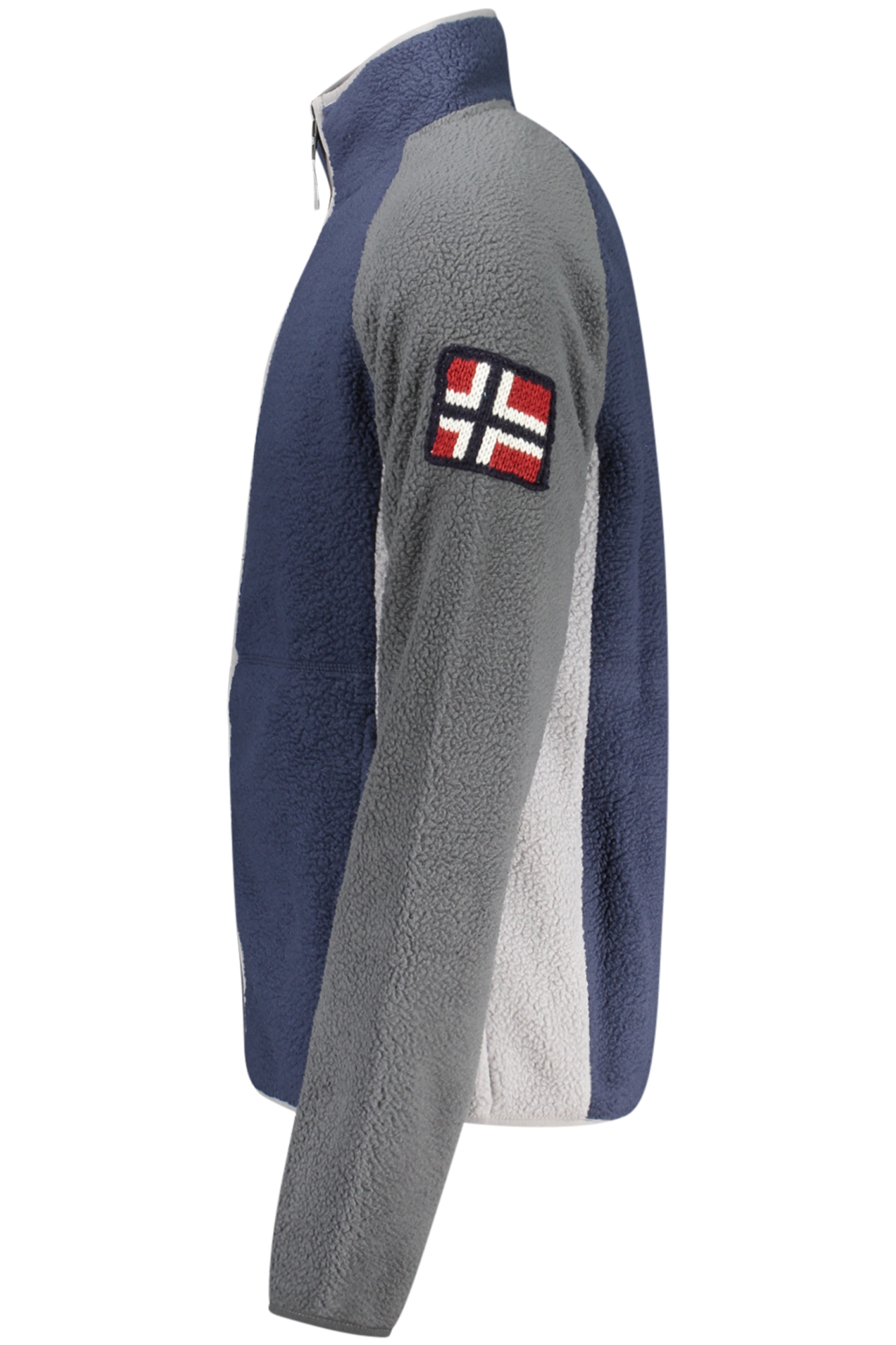 NORWAY 1963 FELPA CON ZIP UOMO - Blu - immagine 2