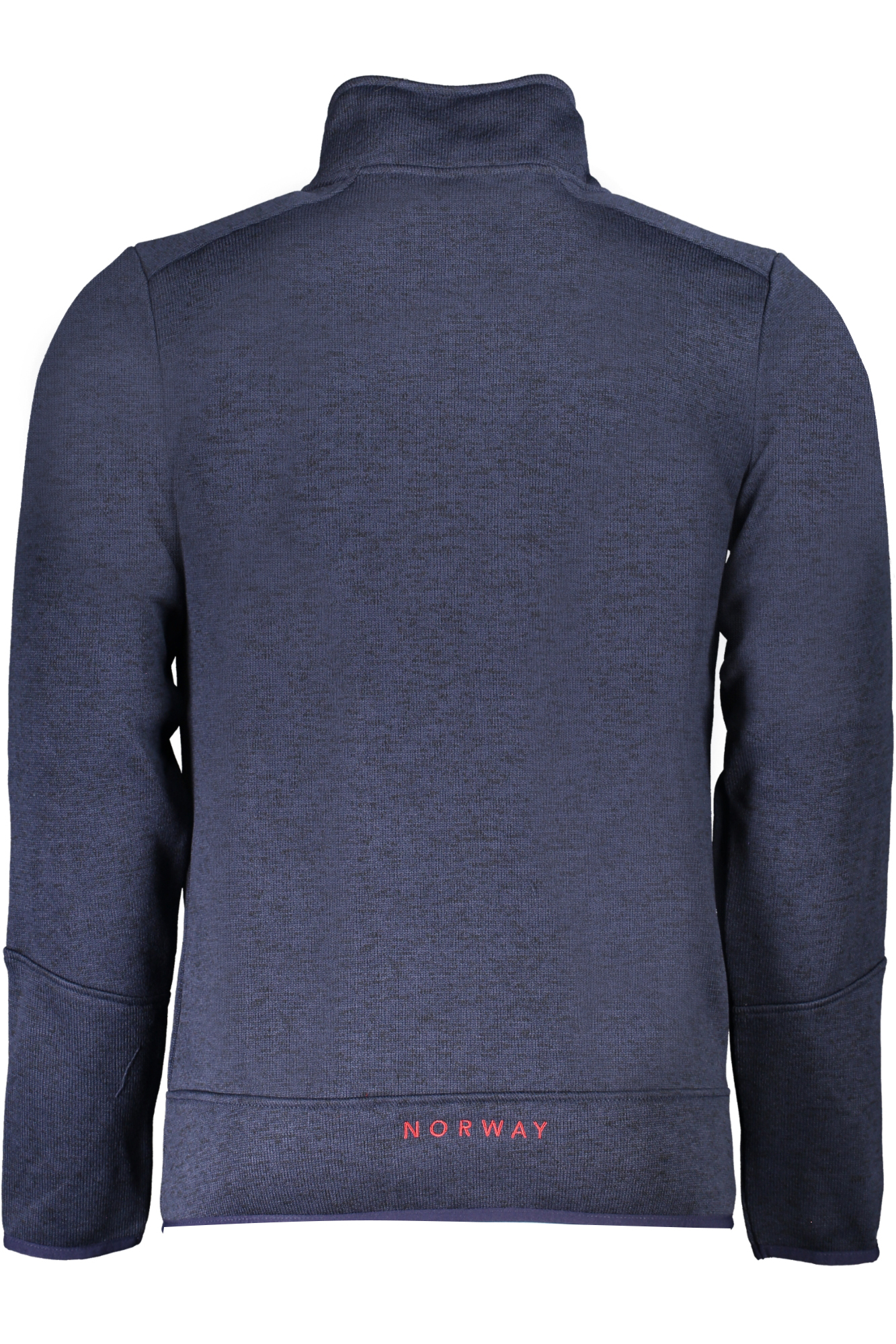 NORWAY 1963 FELPA CON ZIP UOMO - Blu - immagine 2