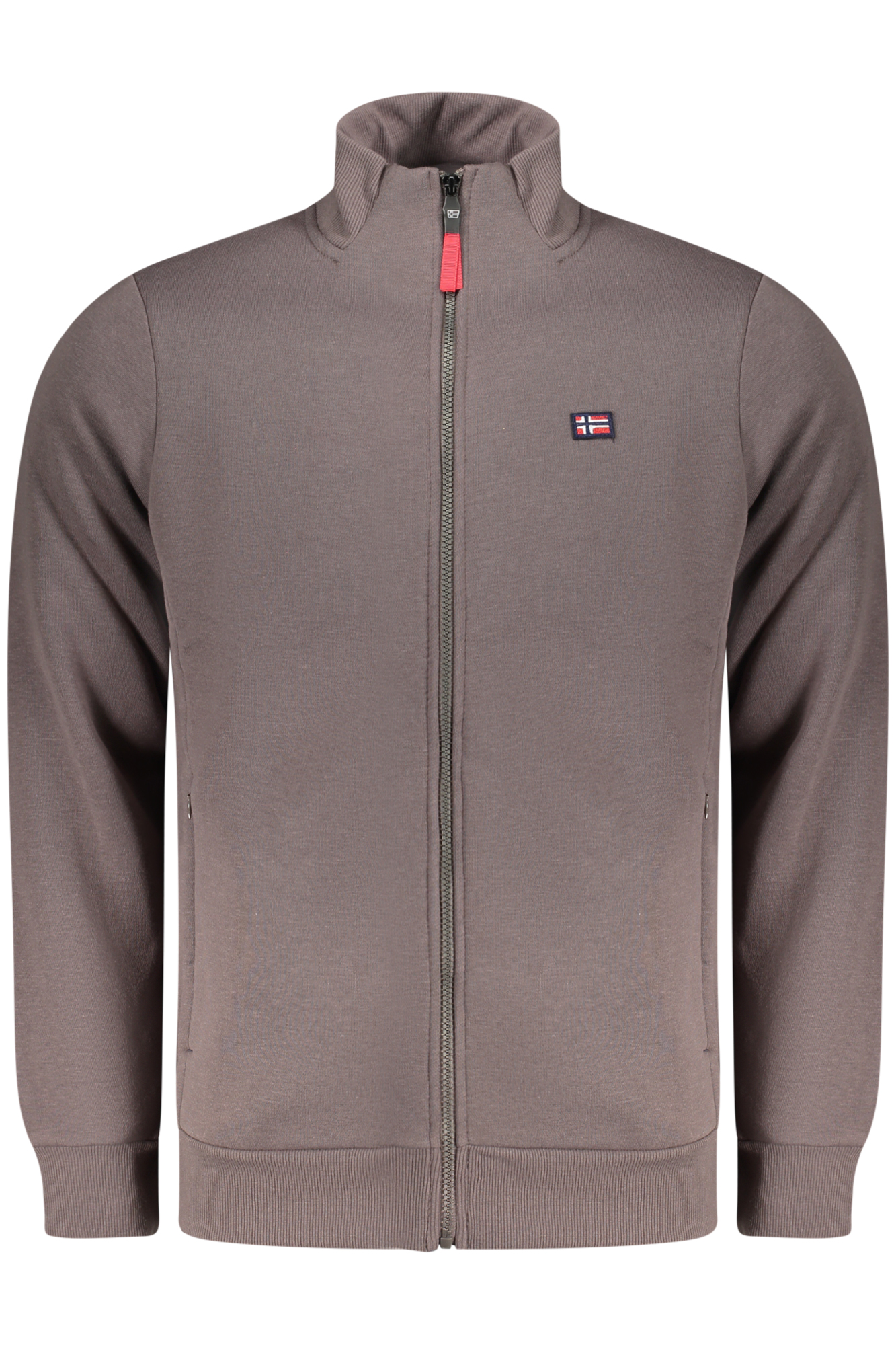 NORWAY 1963 FELPA CON ZIP UOMO - Marrone