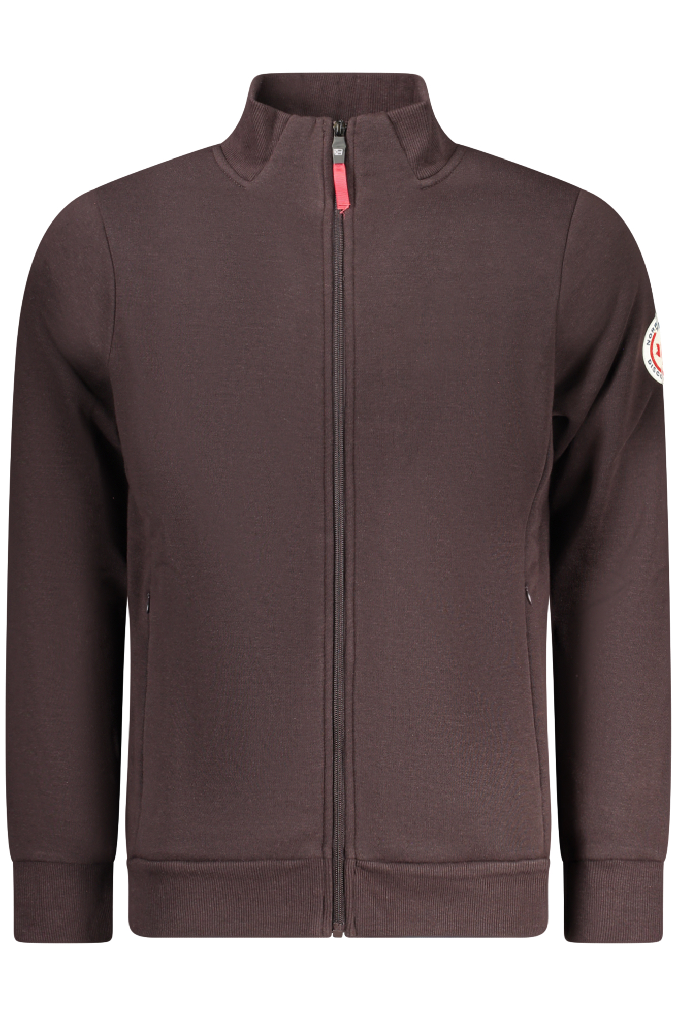 NORWAY 1963 FELPA CON ZIP UOMO - Marrone