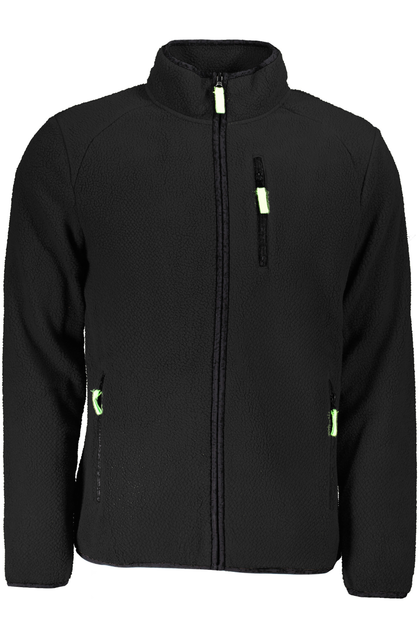 NORWAY 1963 FELPA CON ZIP UOMO - Nero