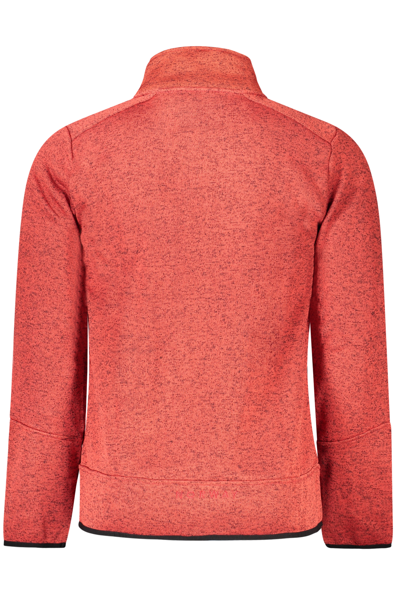 NORWAY 1963 FELPA CON ZIP UOMO - Rosso - immagine 2