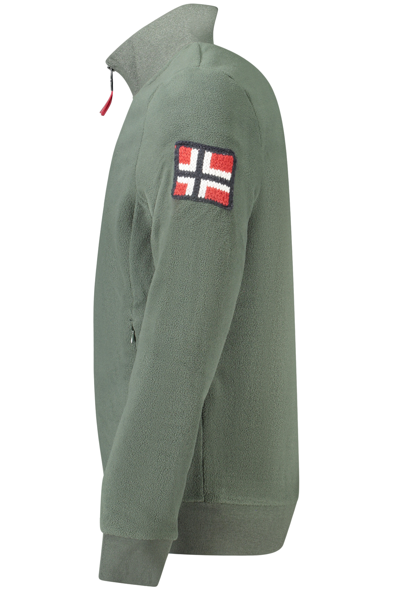NORWAY 1963 FELPA CON ZIP UOMO - Verde - immagine 3