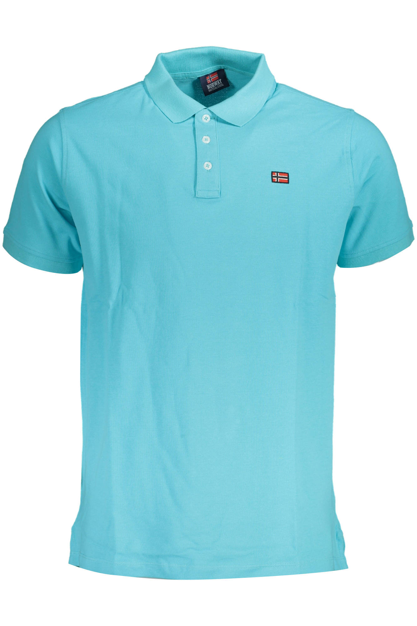 NORWAY 1963 POLO MANICHE CORTE UOMO - Azzurro