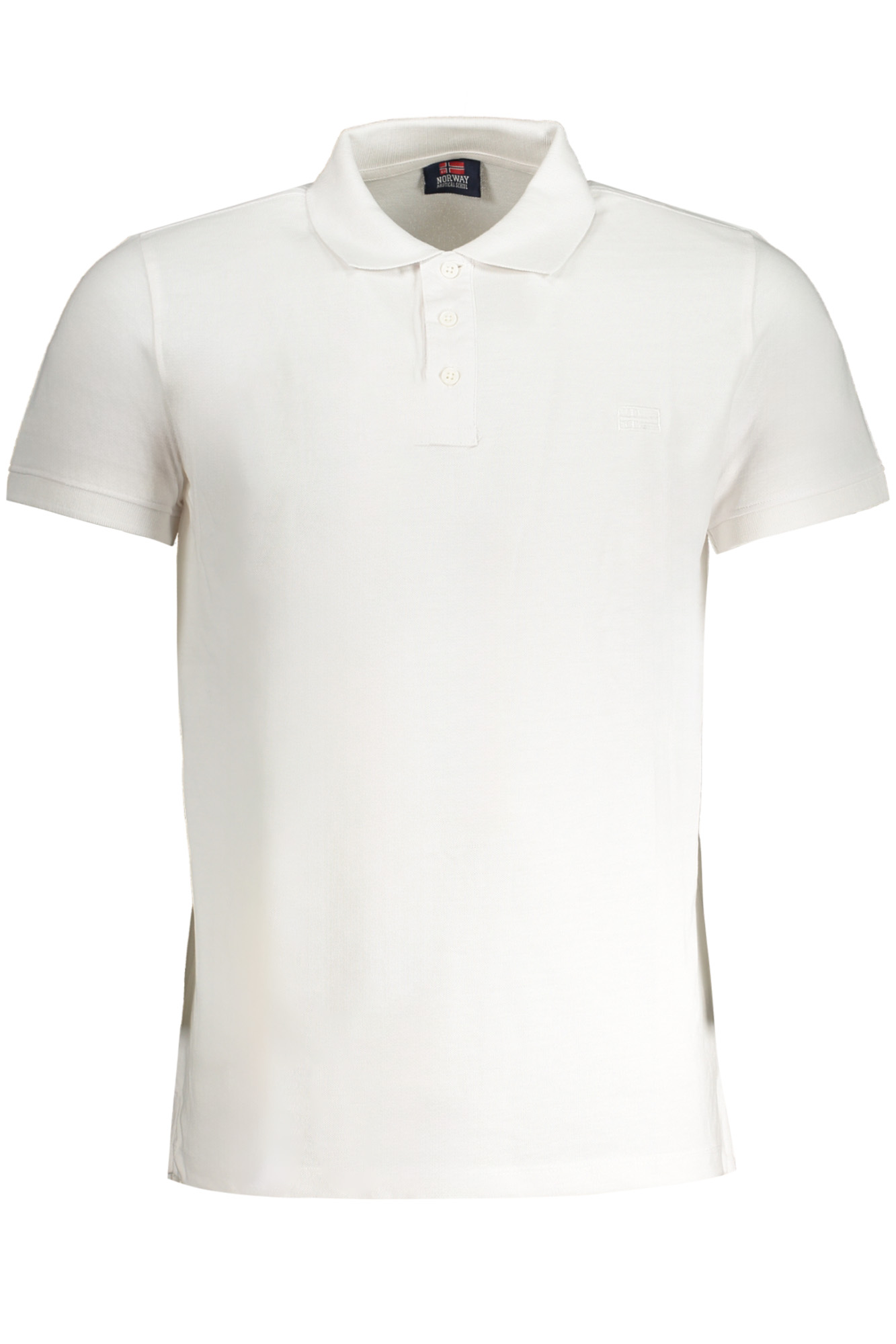 NORWAY 1963 POLO MANICHE CORTE UOMO - Bianco