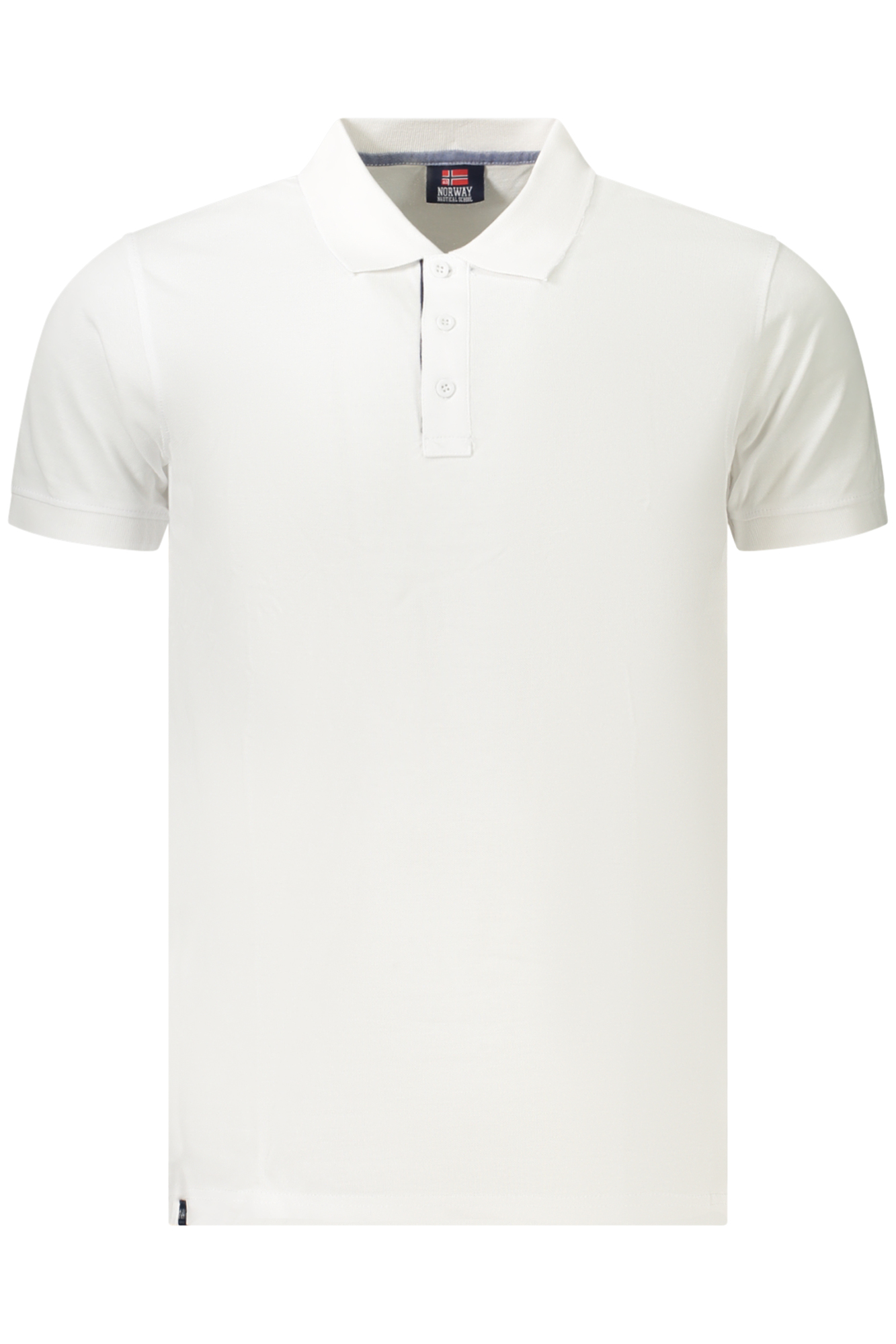 NORWAY 1963 POLO MANICHE CORTE UOMO - Bianco