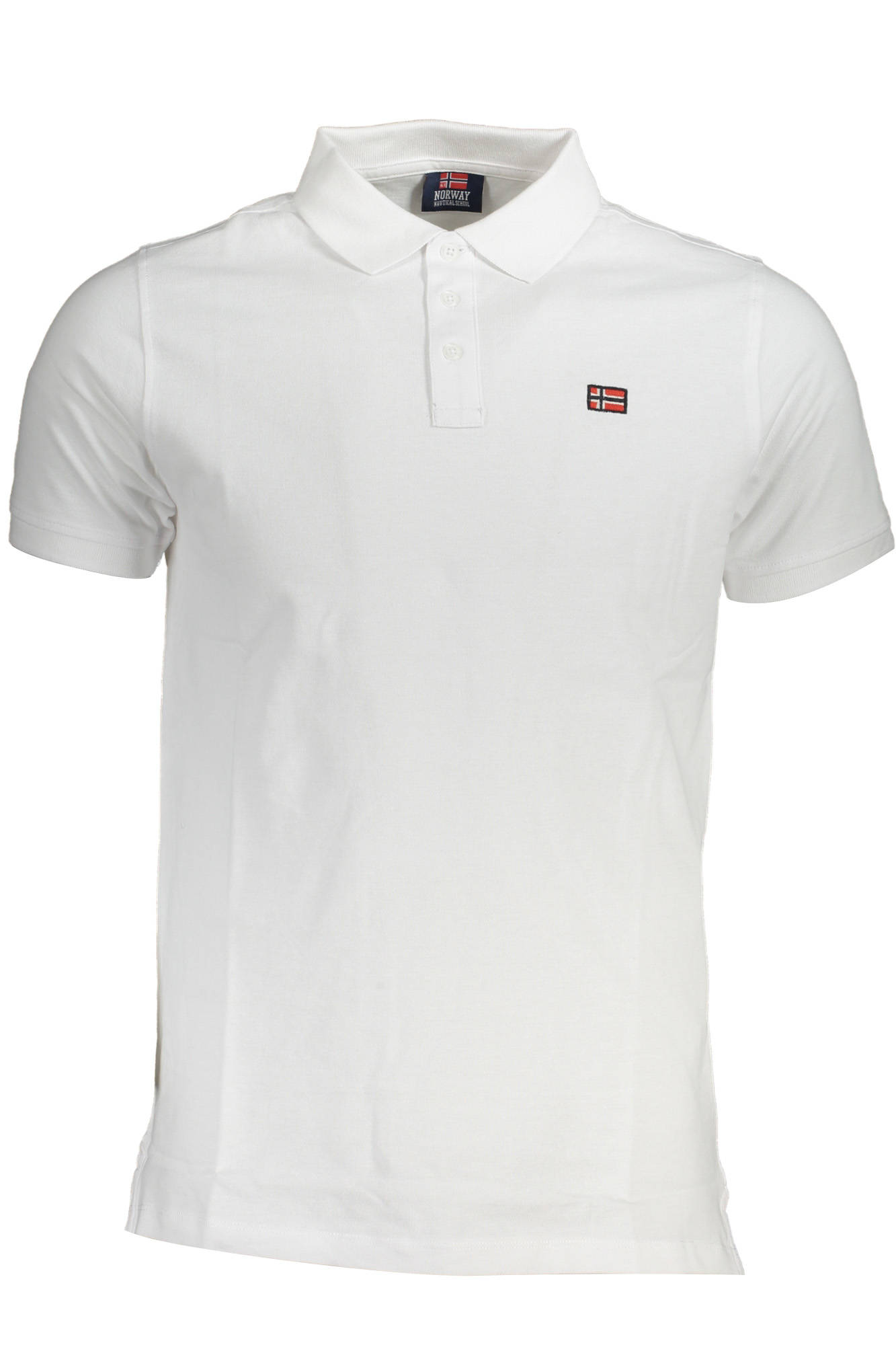 NORWAY 1963 POLO MANICHE CORTE UOMO - Bianco