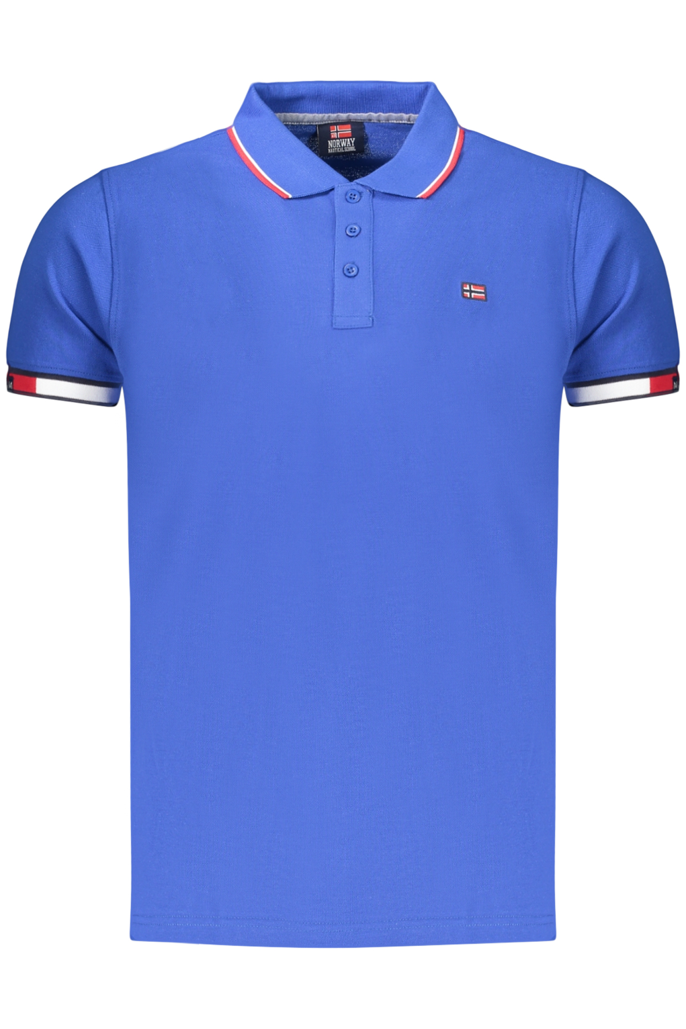 NORWAY 1963 POLO MANICHE CORTE UOMO - Blu