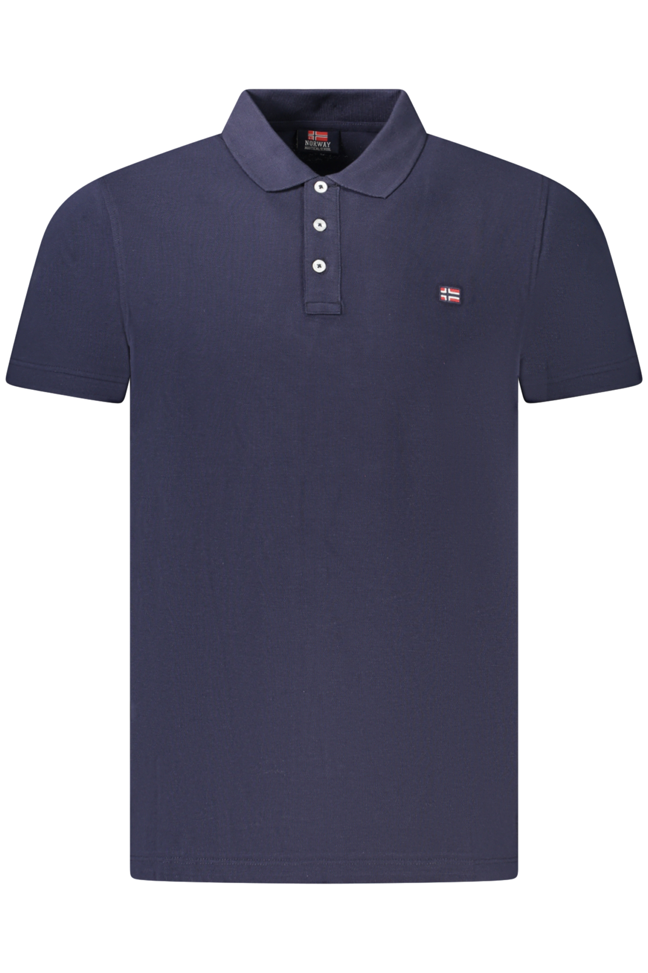 NORWAY 1963 POLO MANICHE CORTE UOMO - Blu