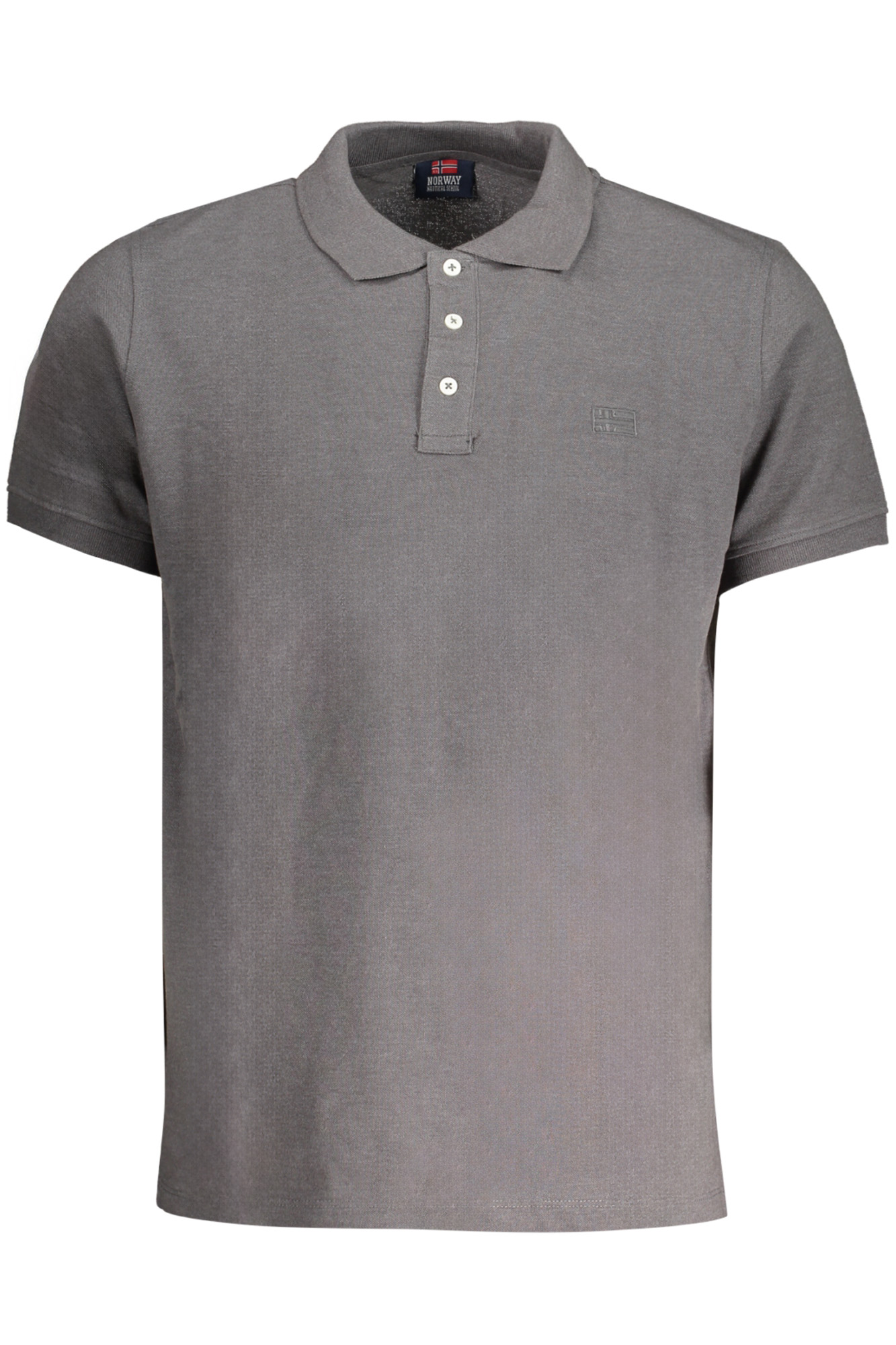 NORWAY 1963 POLO MANICHE CORTE UOMO - Grigio