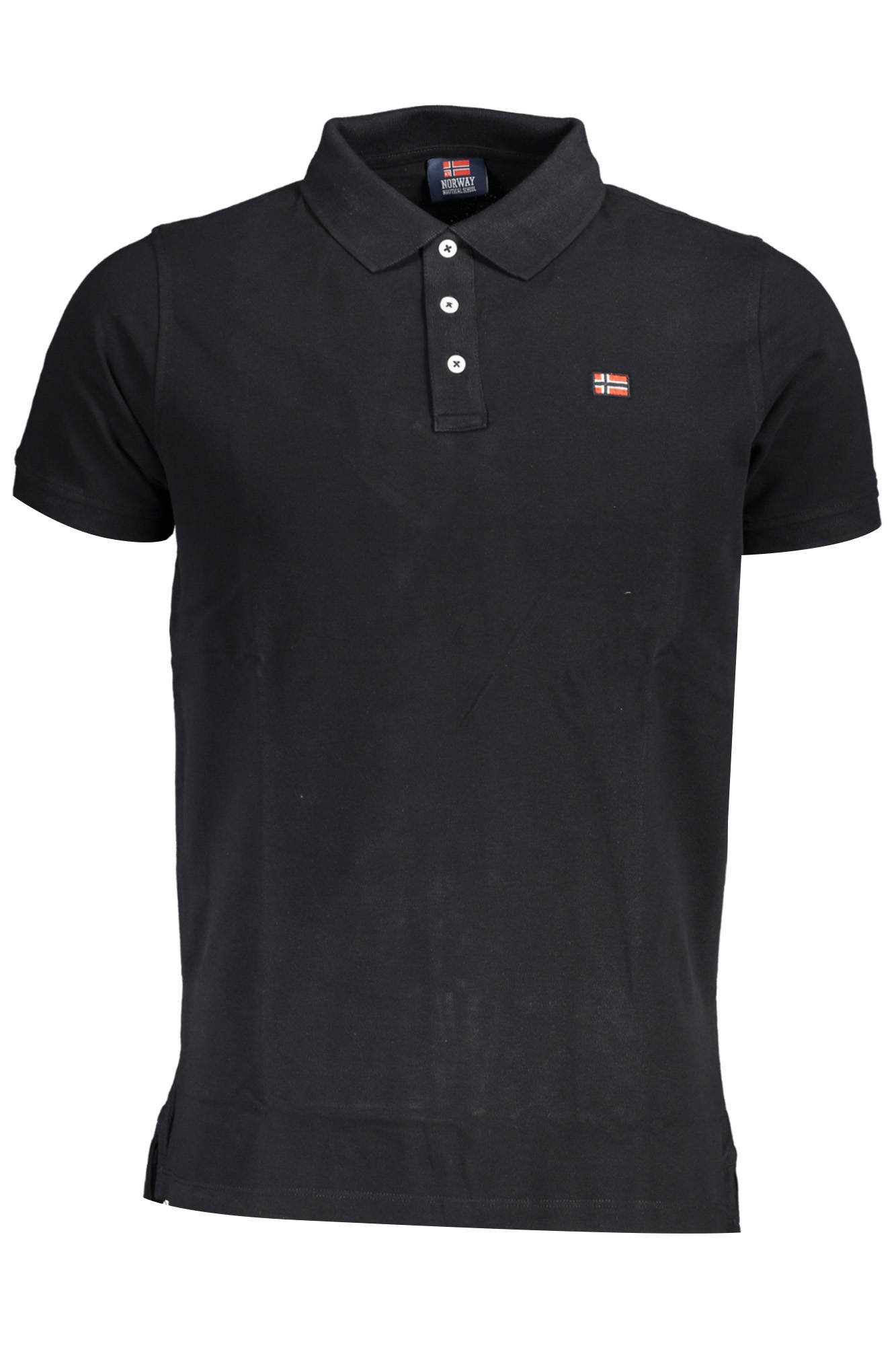 NORWAY 1963 POLO MANICHE CORTE UOMO - Nero