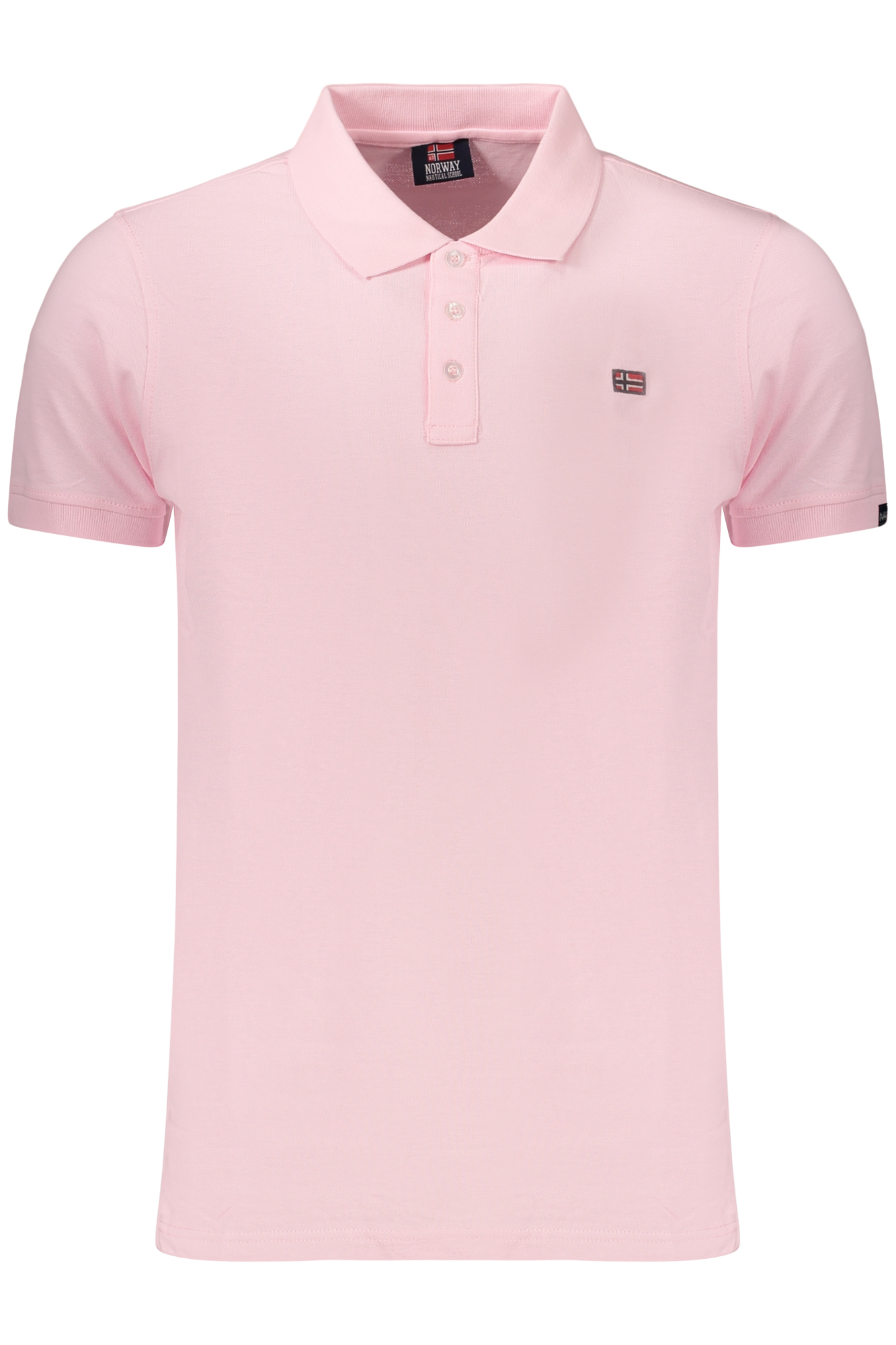 NORWAY 1963 POLO MANICHE CORTE UOMO - Rosa