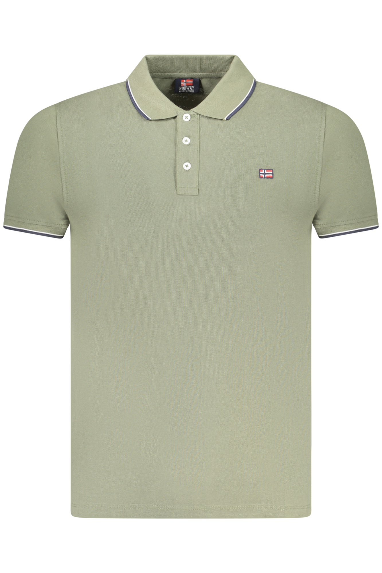 NORWAY 1963 POLO MANICHE CORTE UOMO - Verde