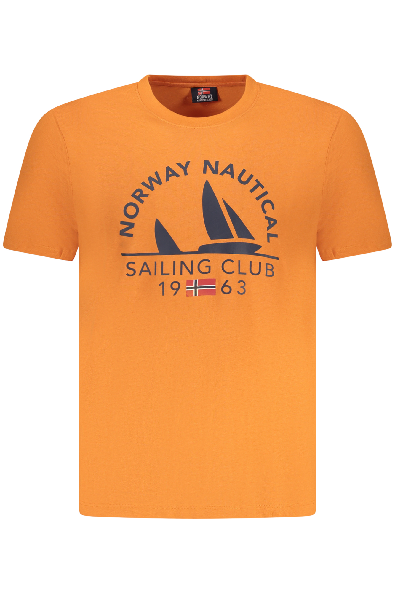 NORWAY 1963 T-SHIRT MANICHE CORTE UOMO - Arancione