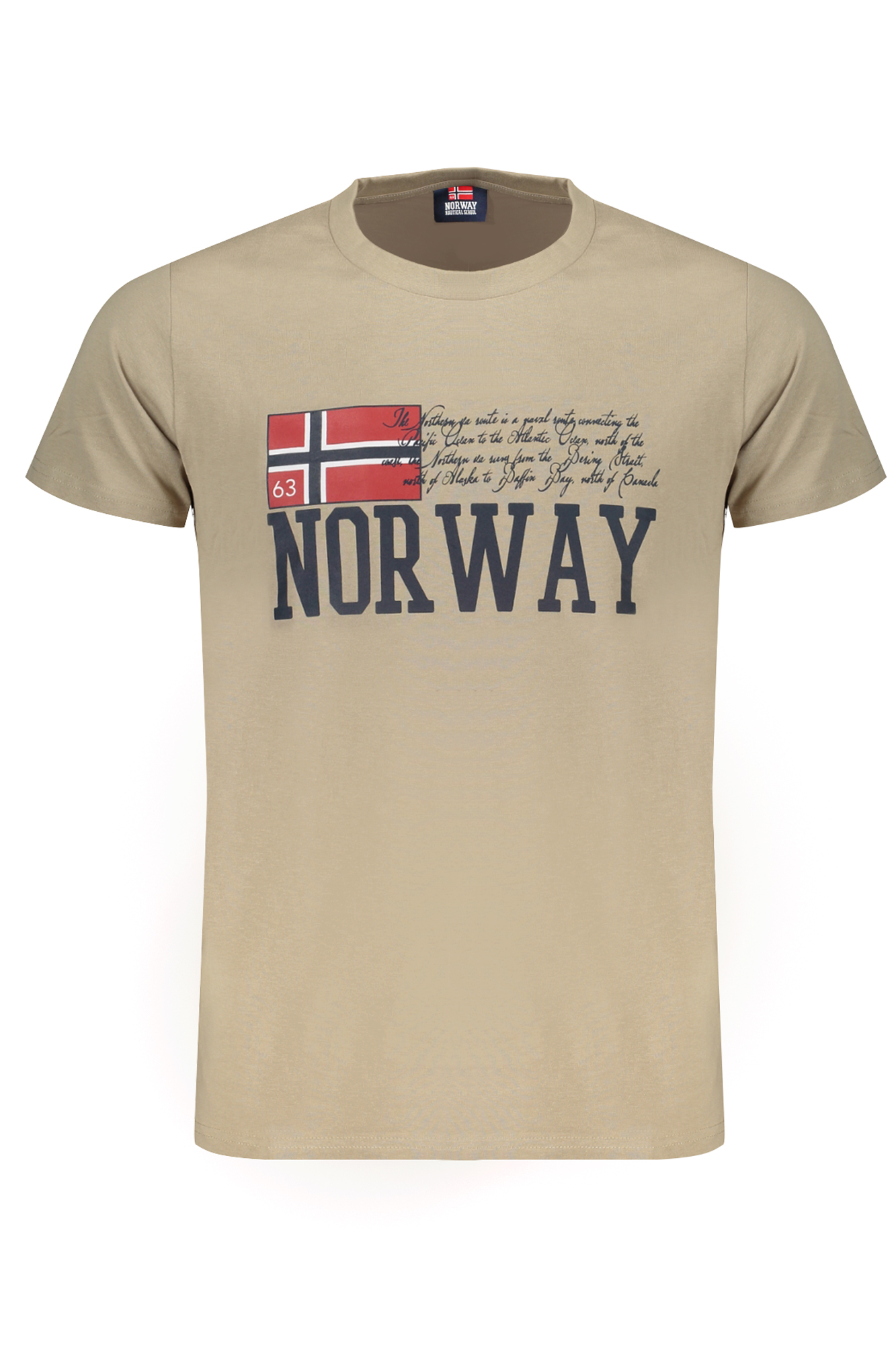 NORWAY 1963 T-SHIRT MANICHE CORTE UOMO - Beige