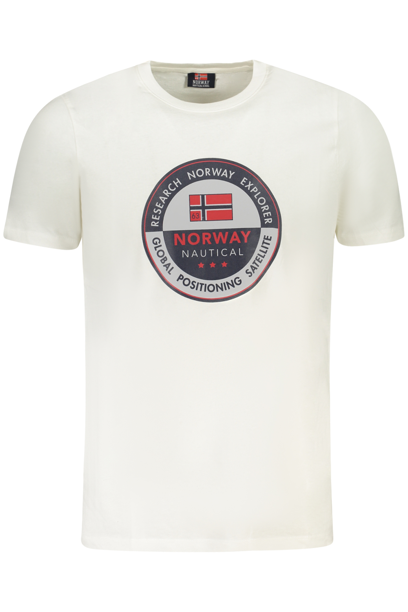 NORWAY 1963 T-SHIRT MANICHE CORTE UOMO - Bianco
