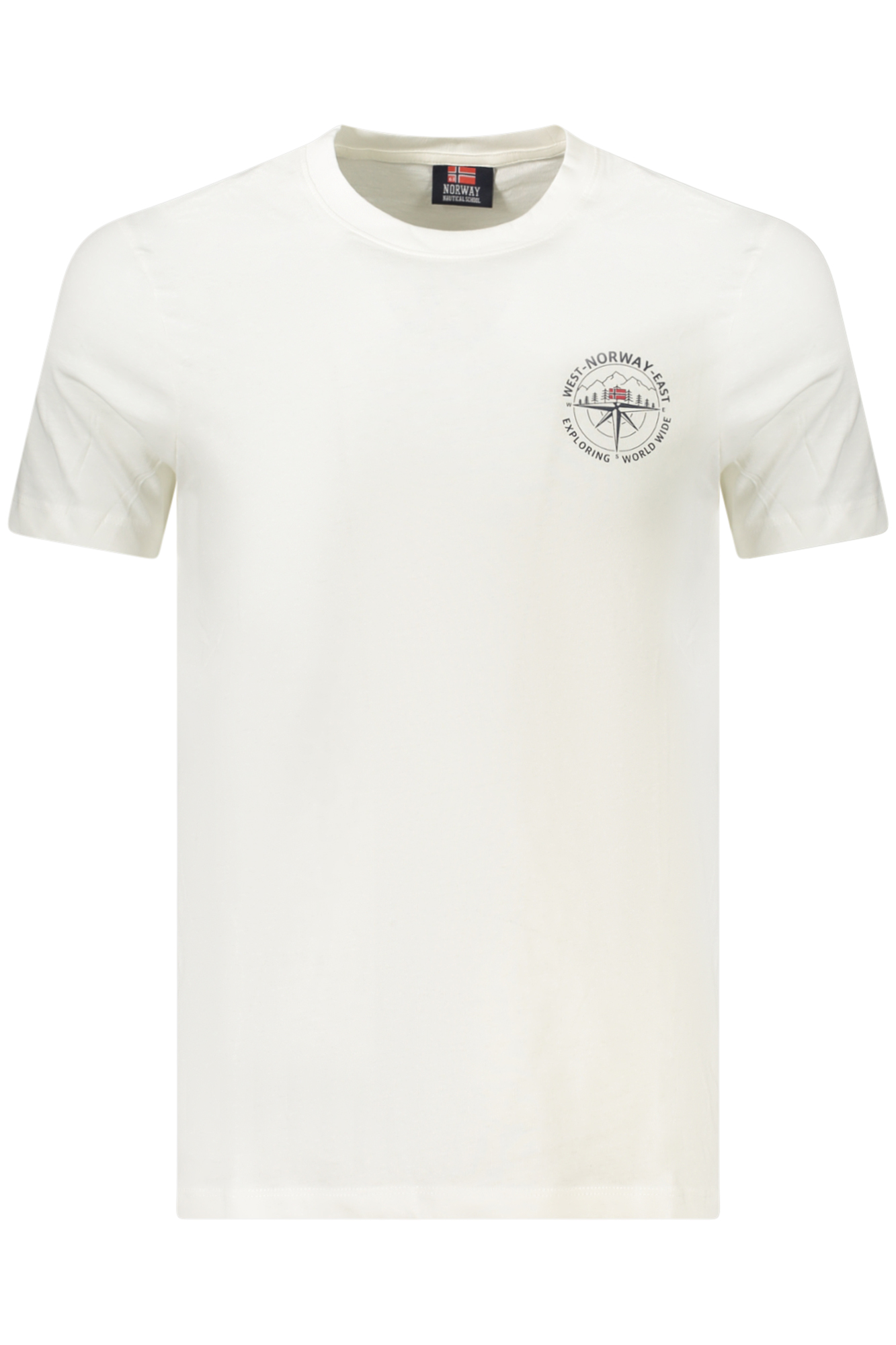 NORWAY 1963 T-SHIRT MANICHE CORTE UOMO - Bianco