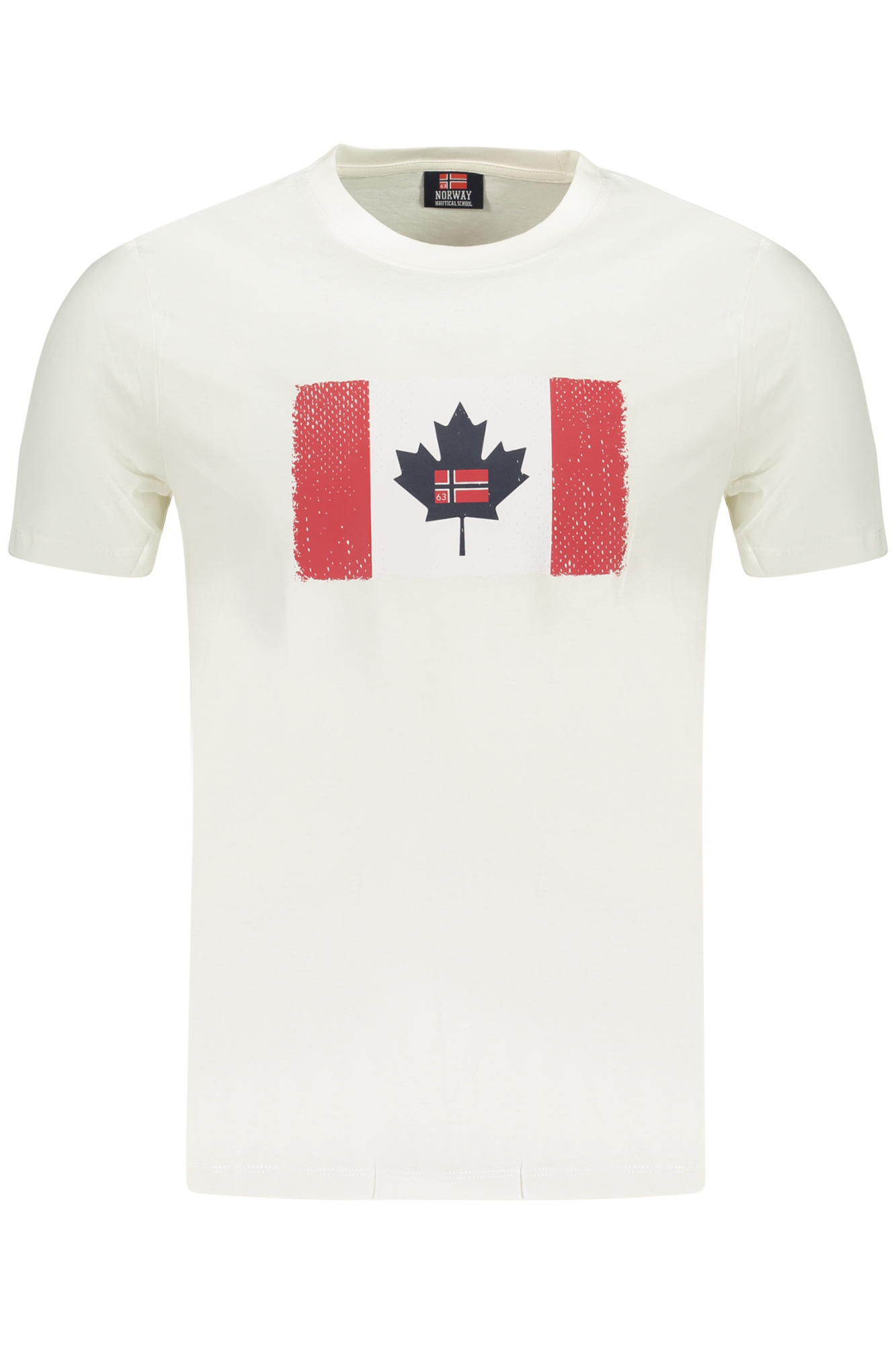 NORWAY 1963 T-SHIRT MANICHE CORTE UOMO - Bianco