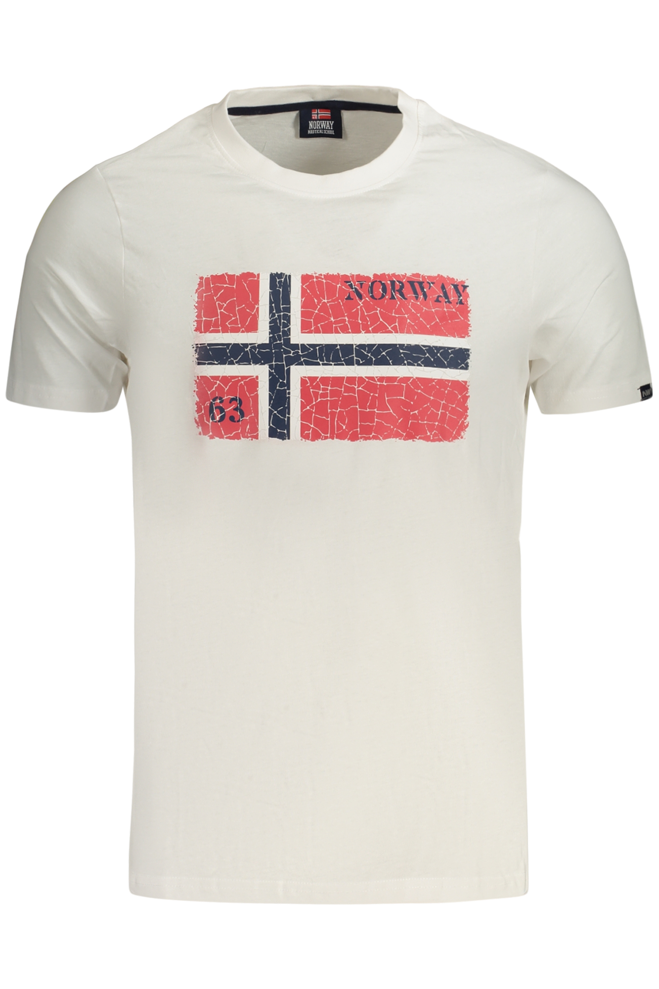 NORWAY 1963 T-SHIRT MANICHE CORTE UOMO - Bianco