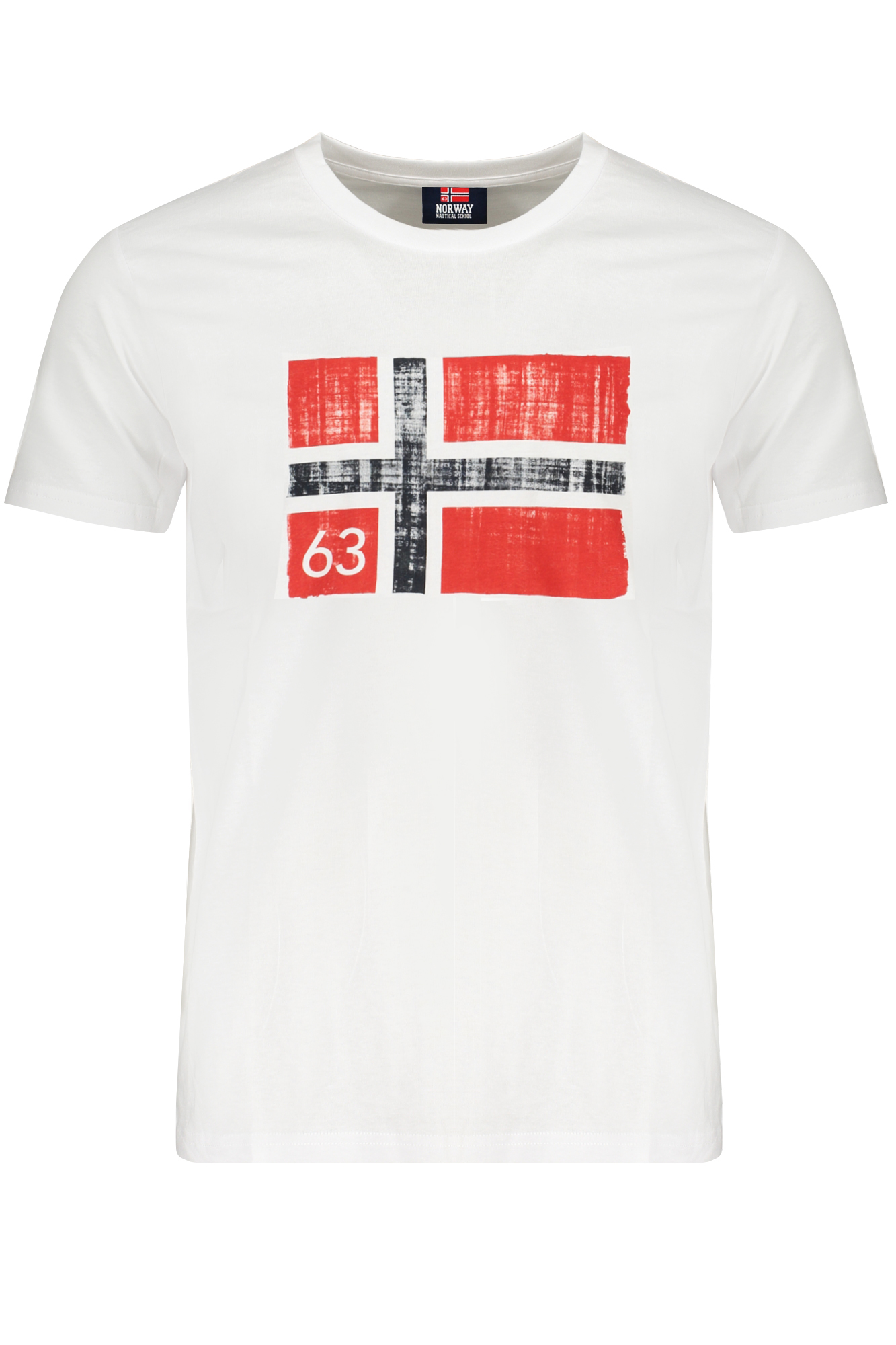 NORWAY 1963 T-SHIRT MANICHE CORTE UOMO - Bianco