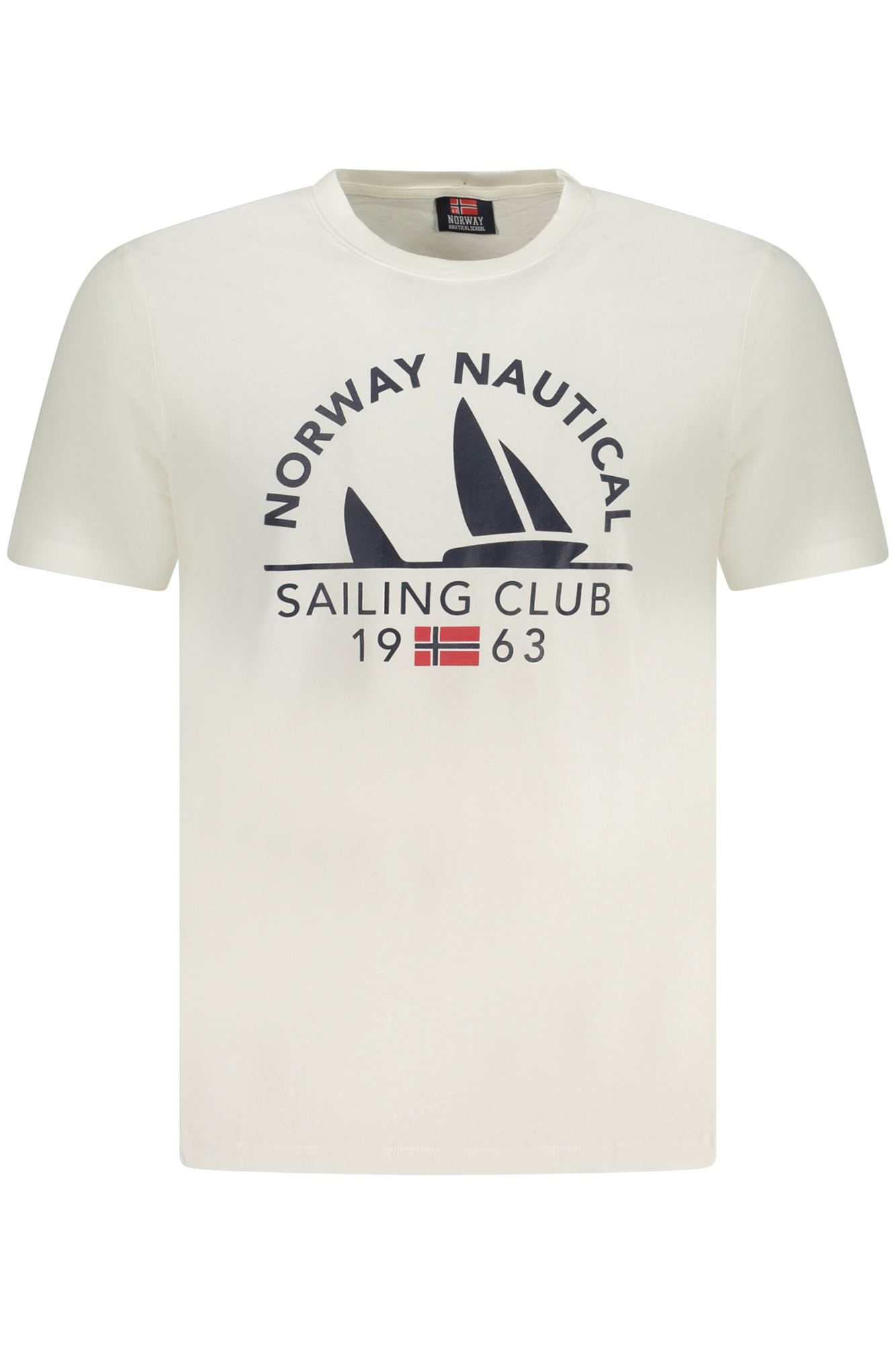 NORWAY 1963 T-SHIRT MANICHE CORTE UOMO - Bianco