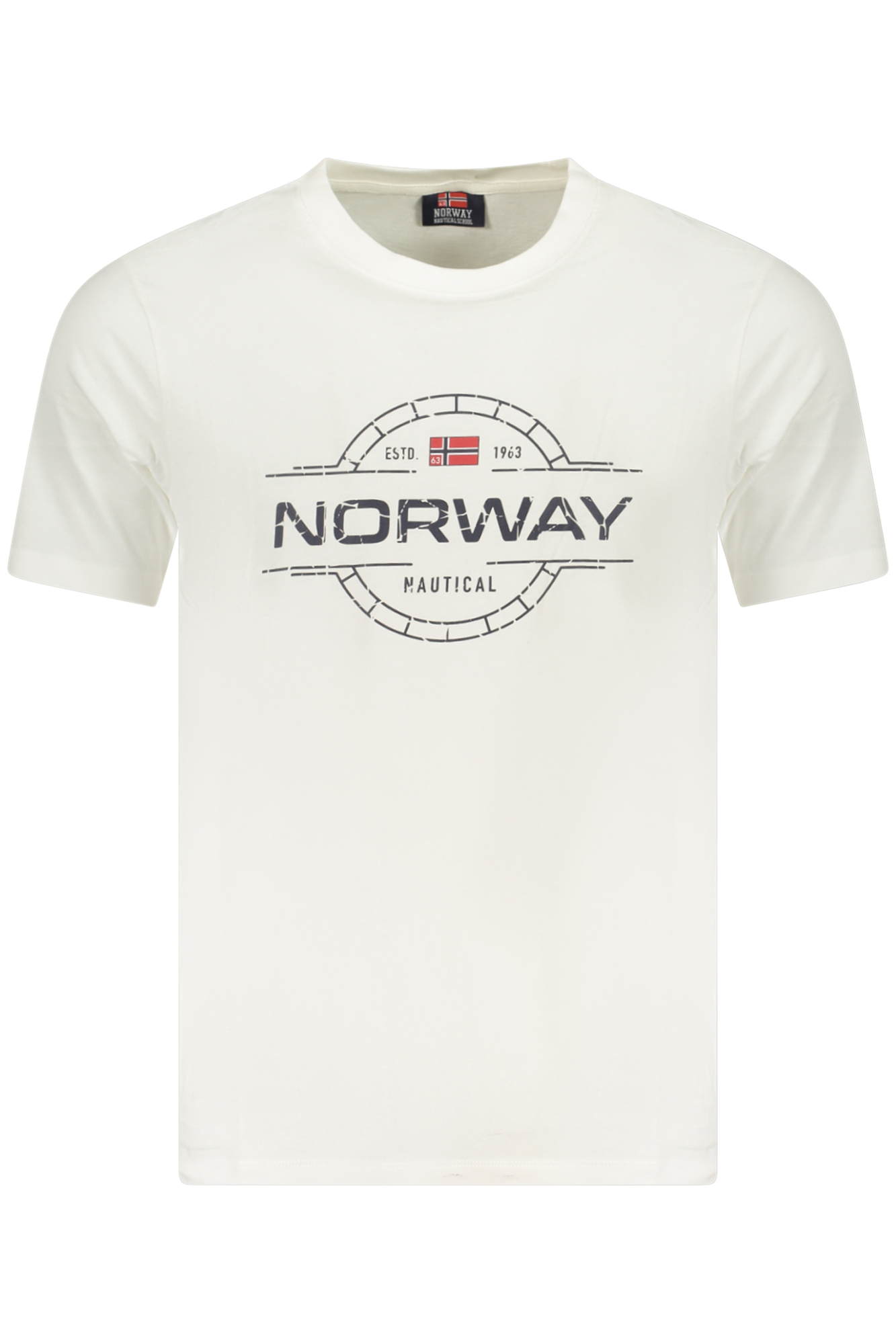 NORWAY 1963 T-SHIRT MANICHE CORTE UOMO - Bianco