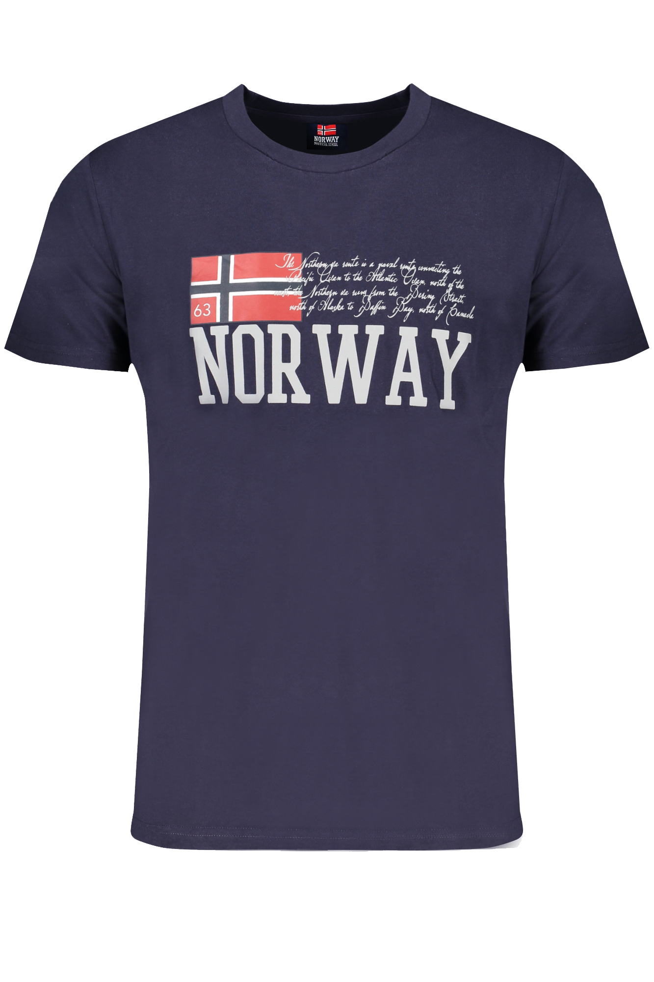NORWAY 1963 T-SHIRT MANICHE CORTE UOMO - Blu