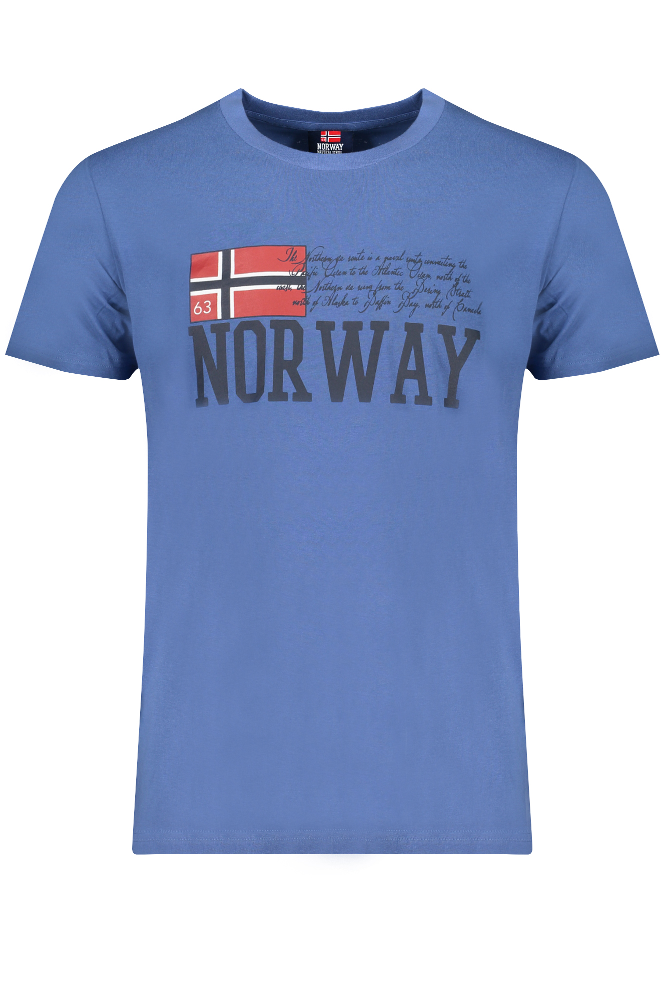 NORWAY 1963 T-SHIRT MANICHE CORTE UOMO - Blu