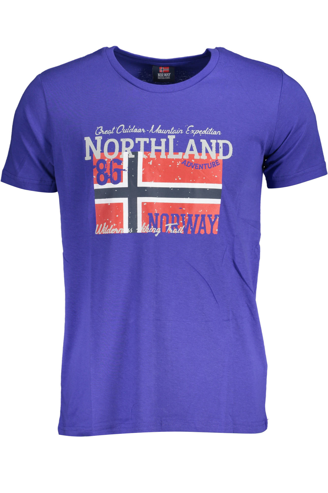 NORWAY 1963 T-SHIRT MANICHE CORTE UOMO - Blu