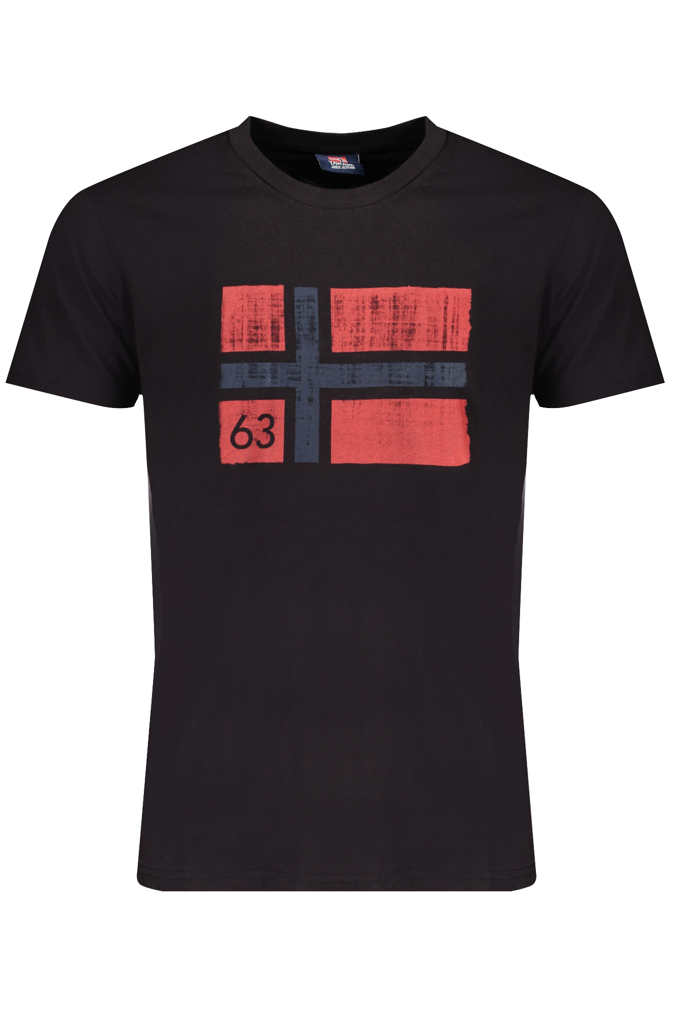 NORWAY 1963 T-SHIRT MANICHE CORTE UOMO - Nero