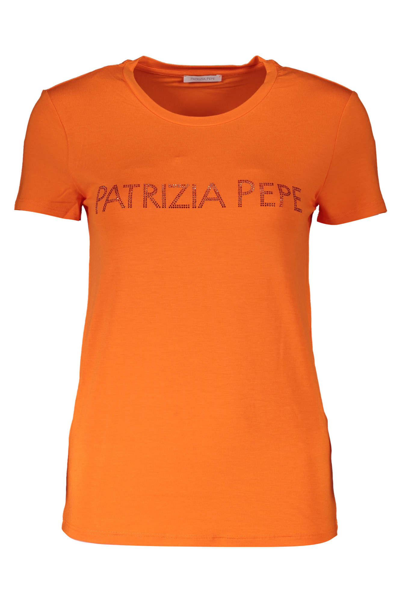 PATRIZIA PEPE T-SHIRT MANICHE CORTE DONNA - Arancione