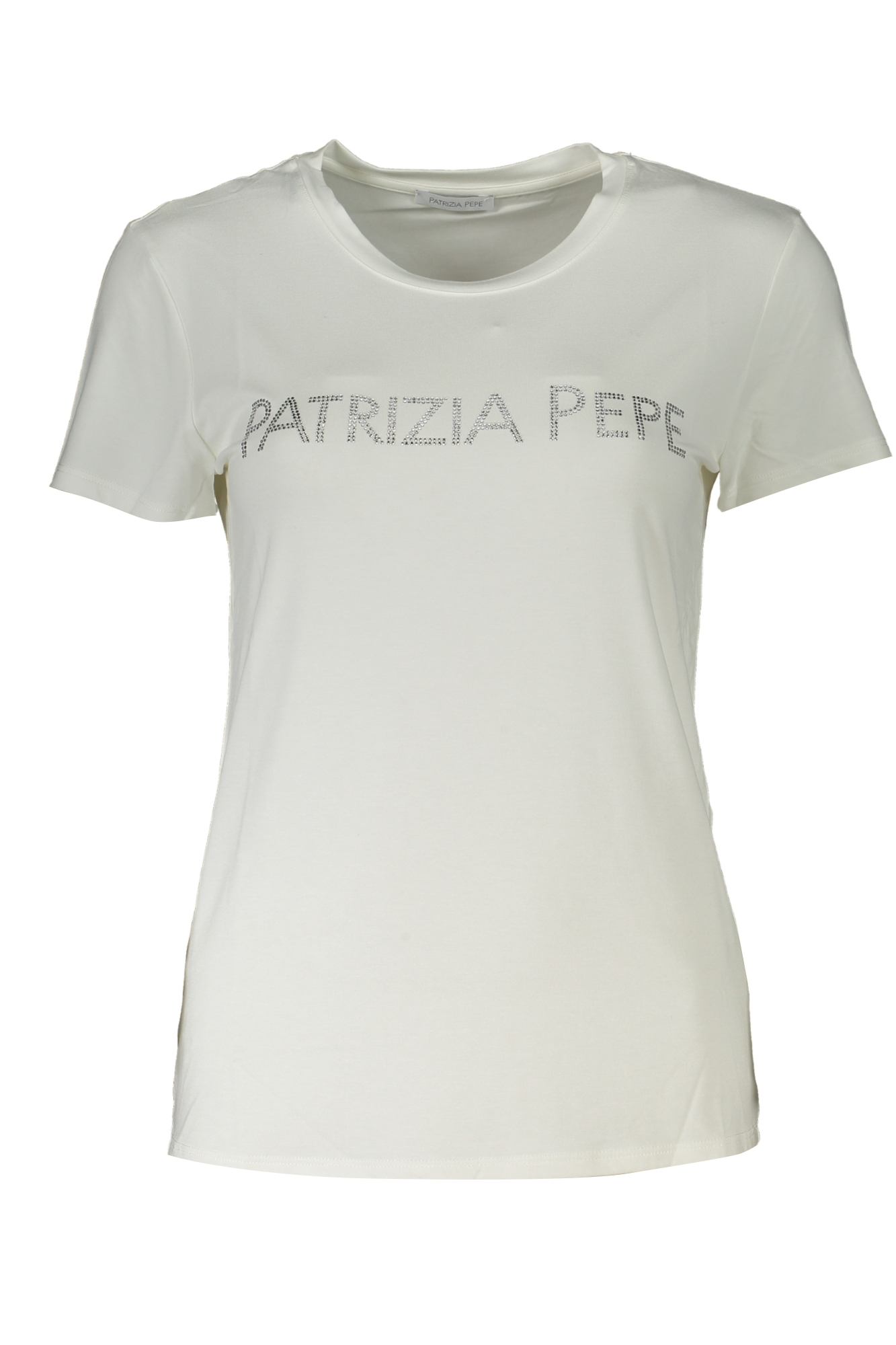 PATRIZIA PEPE T-SHIRT MANICHE CORTE DONNA - Bianco